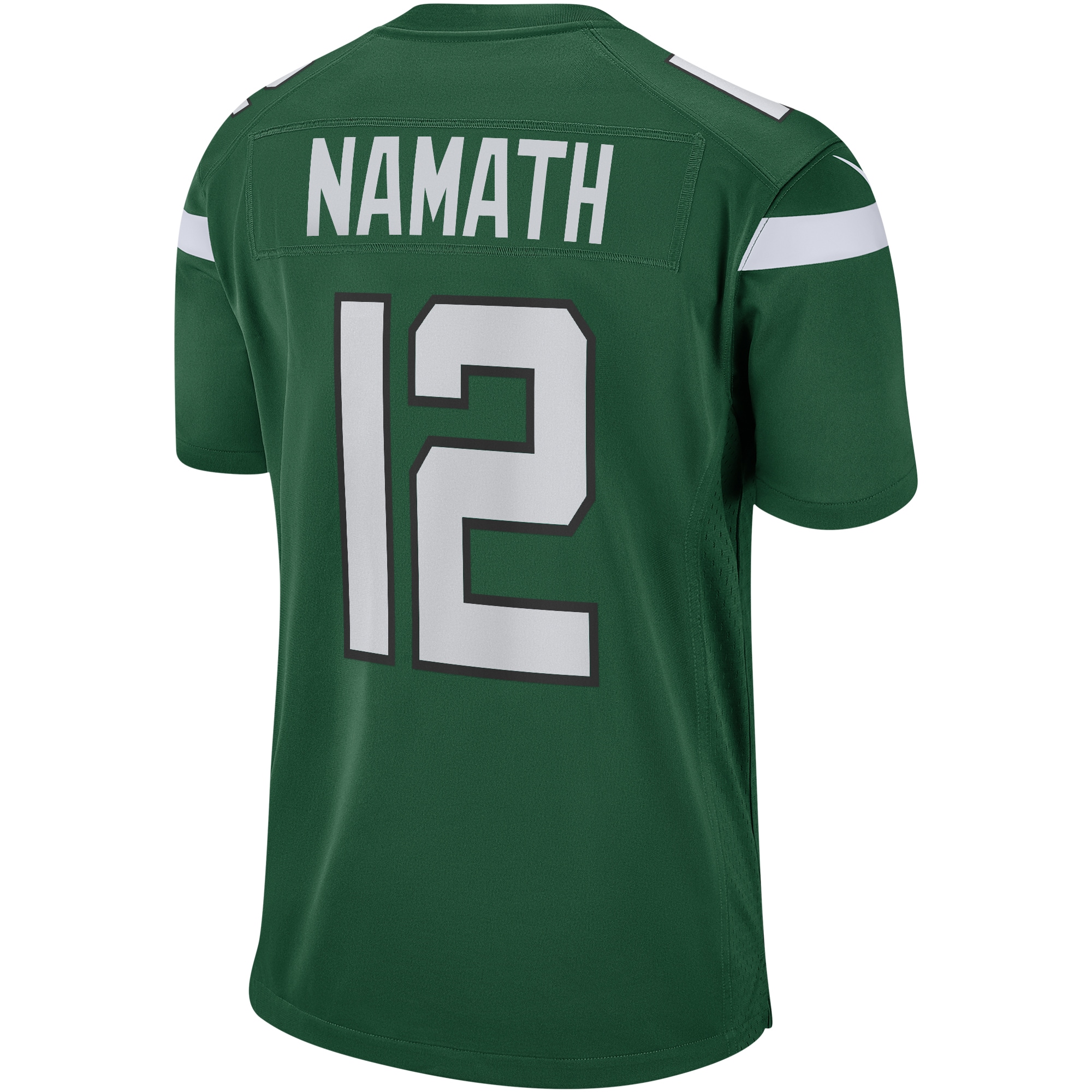 Joe Namath New York Jets Nike Game Retired Player Jersey - Gotham Green - vstockx