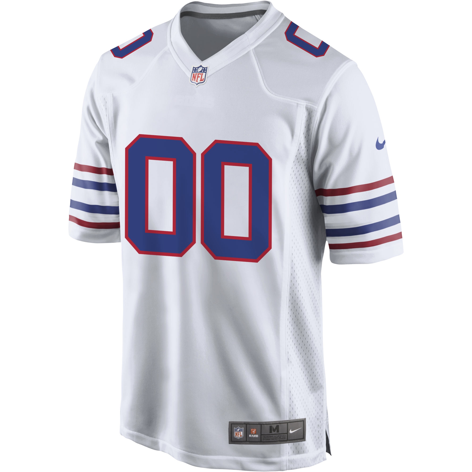 Buffalo Bills Nike Alternate Custom Game Jersey - White - vstockx