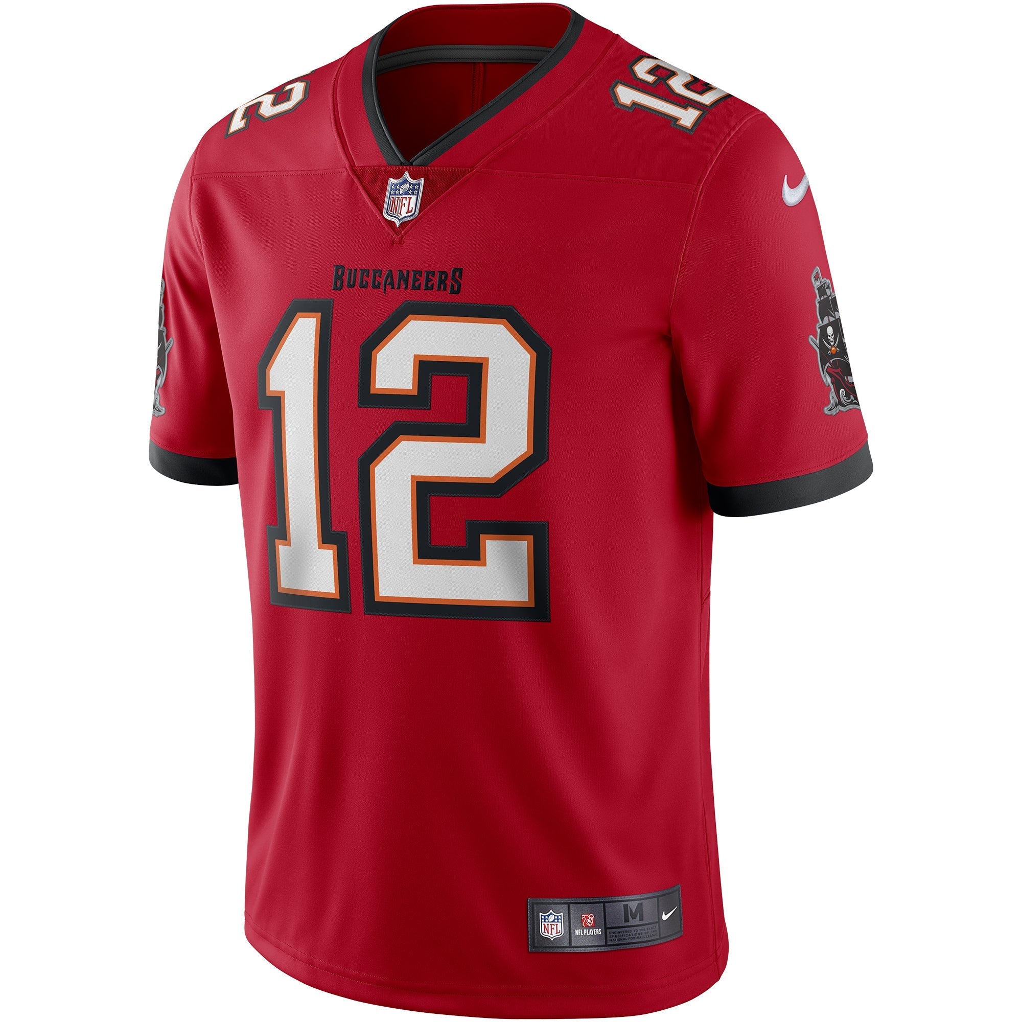 Men's Nike Tom Brady Red Tampa Bay Buccaneers Vapor Limited Jersey - vstockx