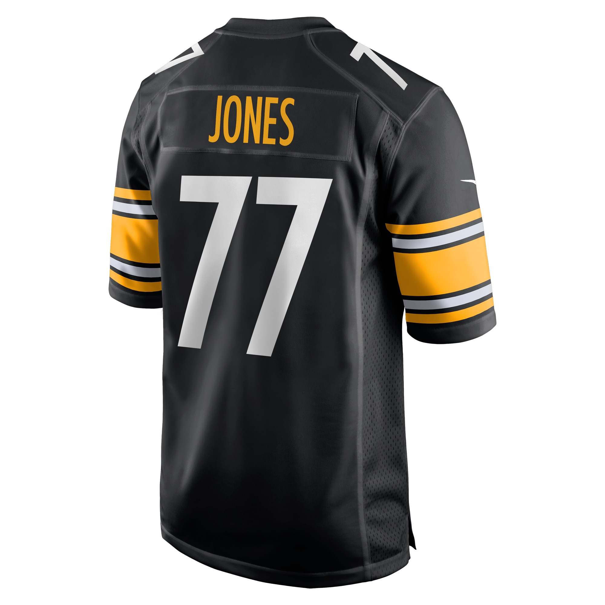 Broderick Jones Pittsburgh Steelers Nike 2023 NFL Draft First Round Pick Game Jersey - Black - vstockx