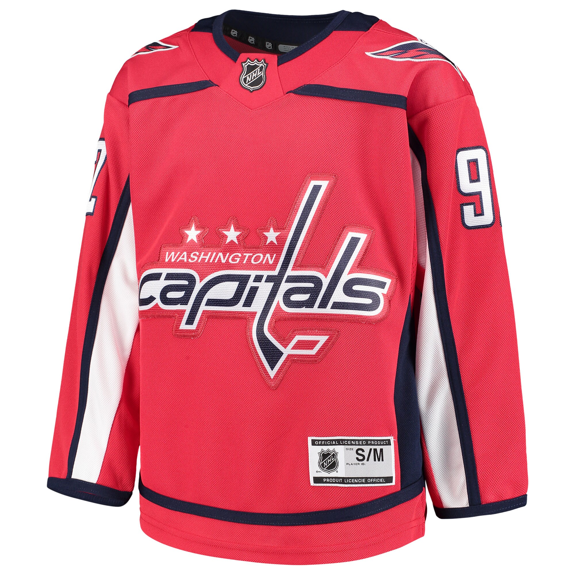 Evgeny Kuznetsov Washington Capitals Youth Home Premier Player Jersey - Red - vstockx