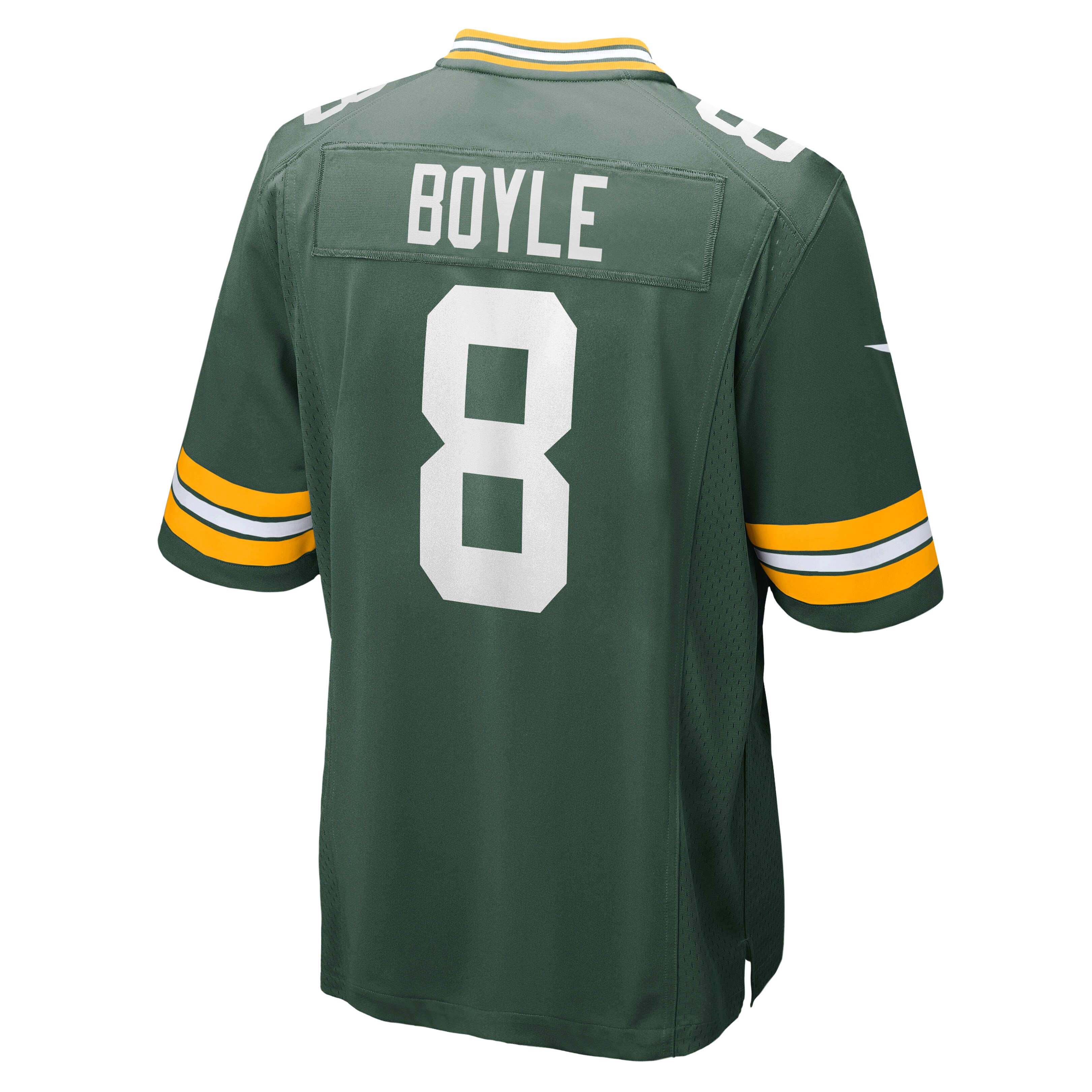 Tim Boyle Green Bay Packers Nike Game Jersey - Green - vstockx