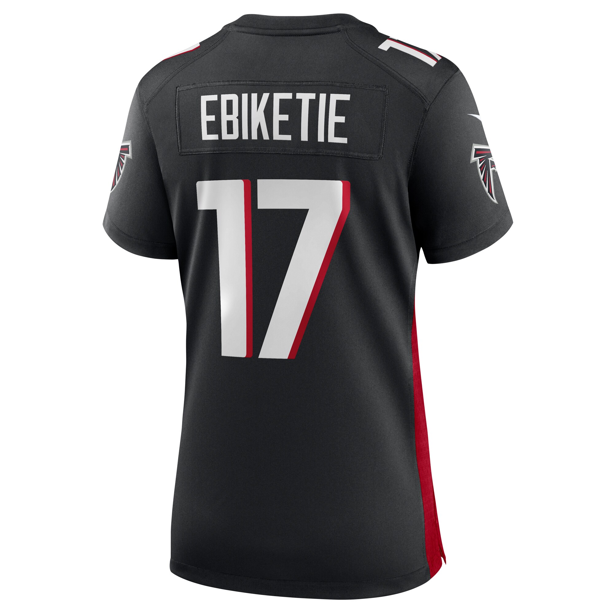 Arnold Ebiketie Atlanta Falcons Nike Women's Team Game Jersey - Black - vstockx