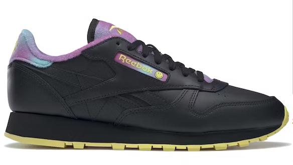 Reebok Classic Leather Smiley 50th Anniversary Black - vstockx