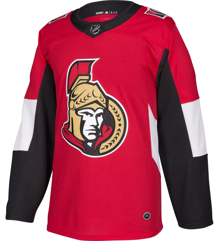 Ottawa Senators Adidas Authentic Home NHL Hockey Jersey - vstockx