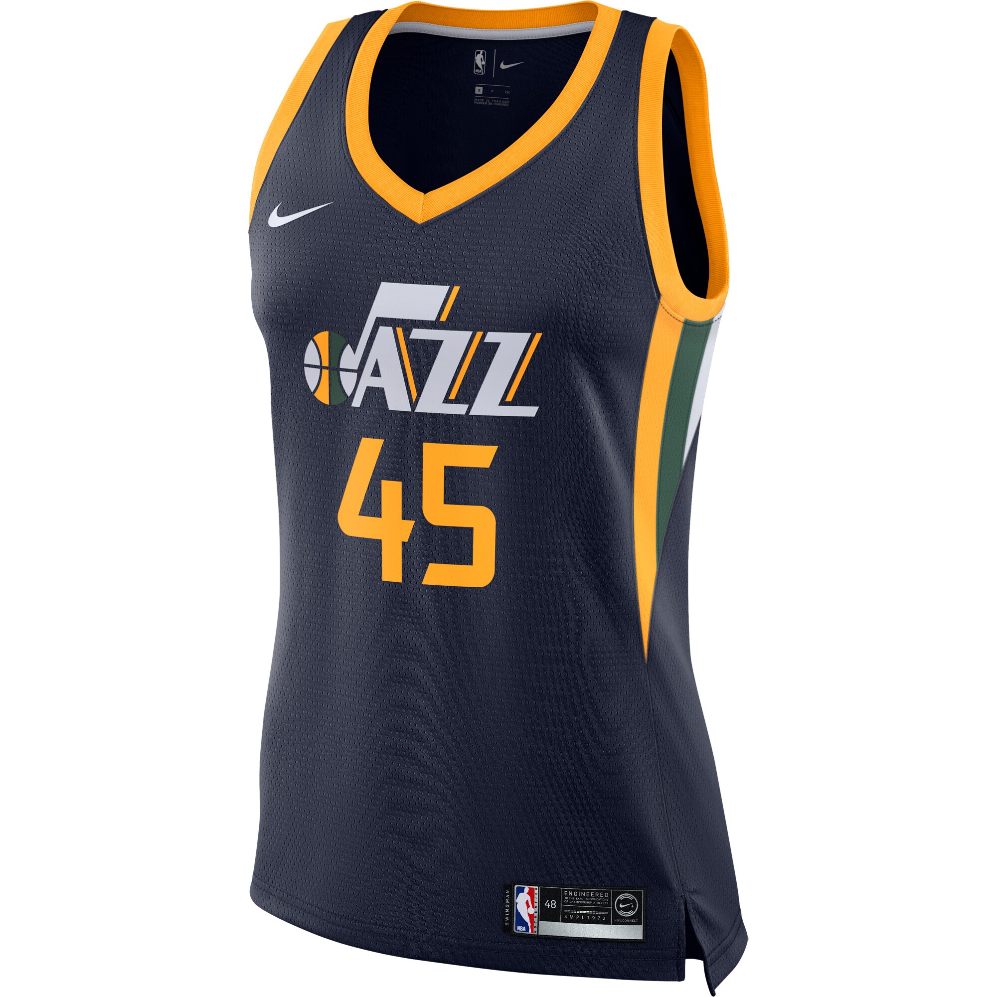 Donovan Mitchell Utah Jazz Nike Women's Swingman Jersey - Icon Edition - Navy - vstockx