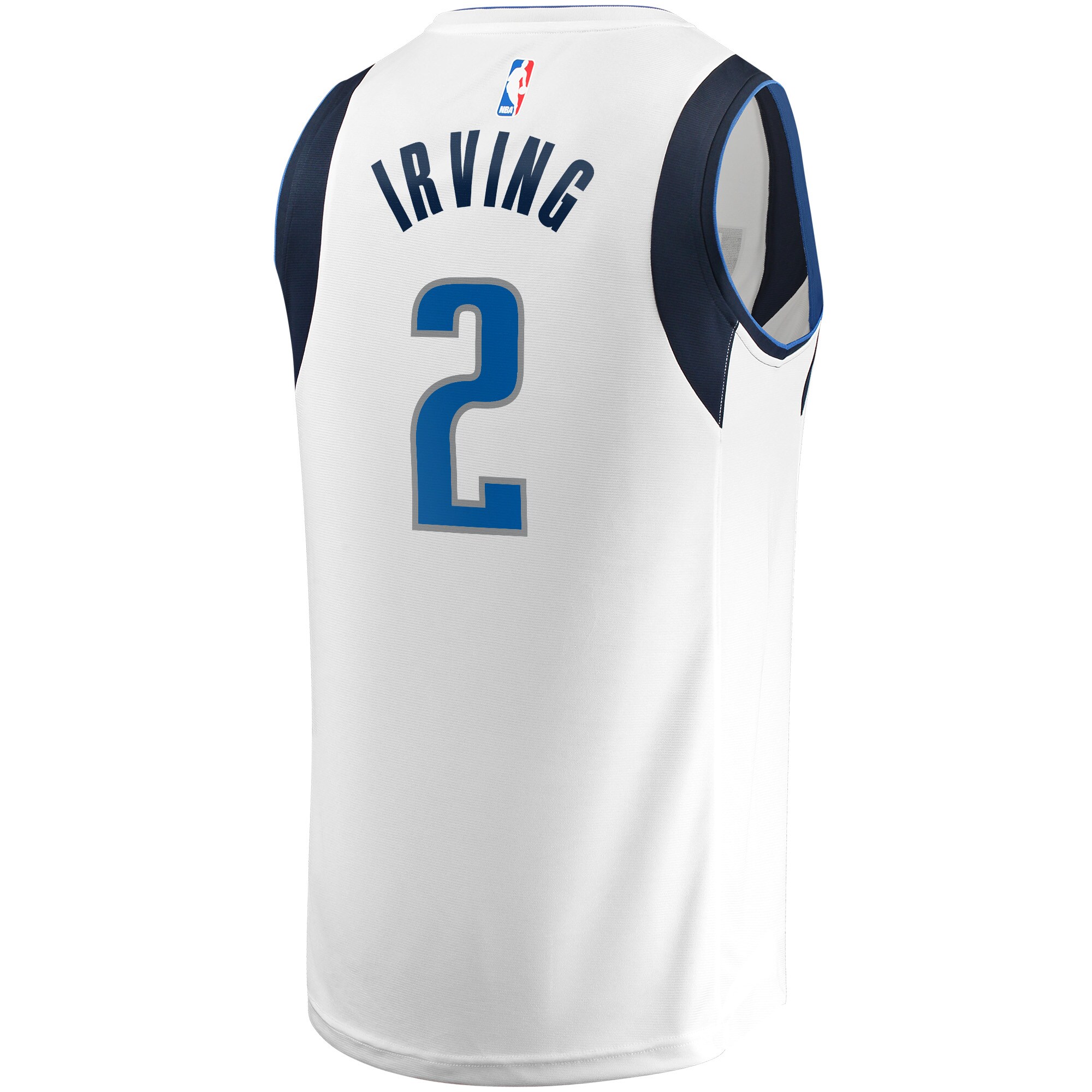 Kyrie Irving Dallas Mavericks Fanatics Branded Fastbreak Jersey - Association Edition - White - vstockx