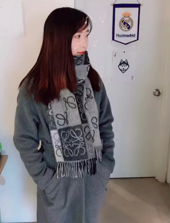 Streetwear Scarf Loewe 328730 SIZE:40x200cm - vstockx