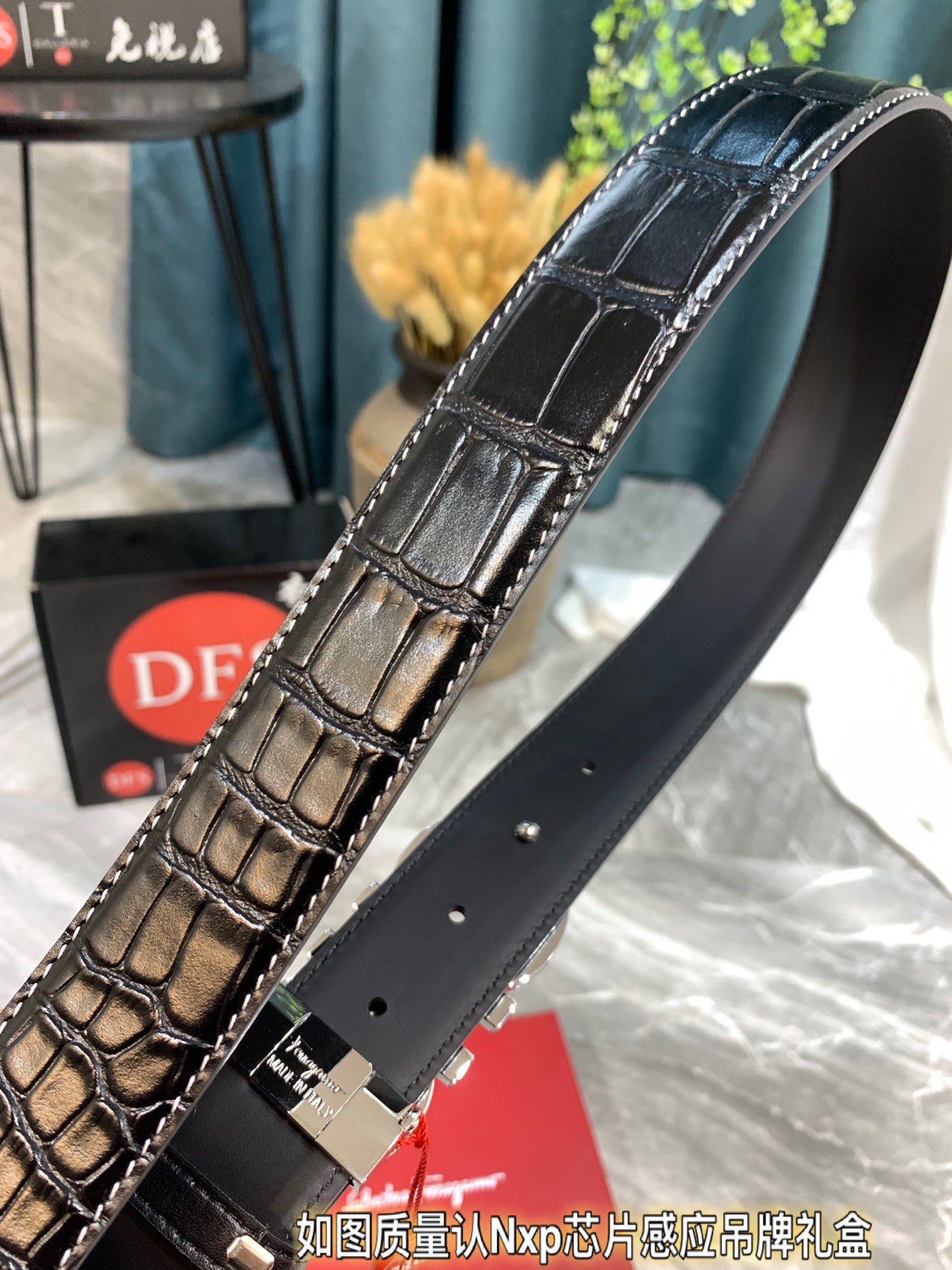 Streetwear Belt Ferragamo 319327 size:3.5cm - vstockx