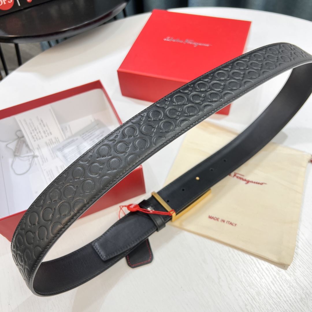Streetwear Belt Ferragamo 320119 size:3.5cm - vstockx