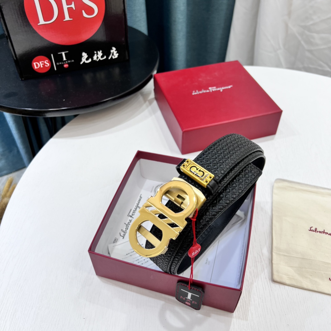 Streetwear Belt Ferragamo 319563 size:3.5cm - vstockx