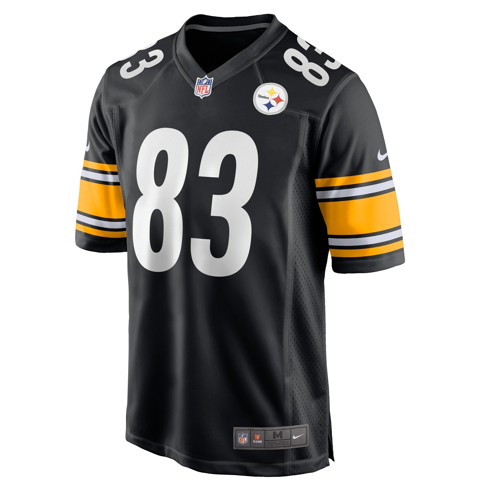 Men's Nike Connor Heyward Black Pittsburgh Steelers Game Player Jersey - vstockx