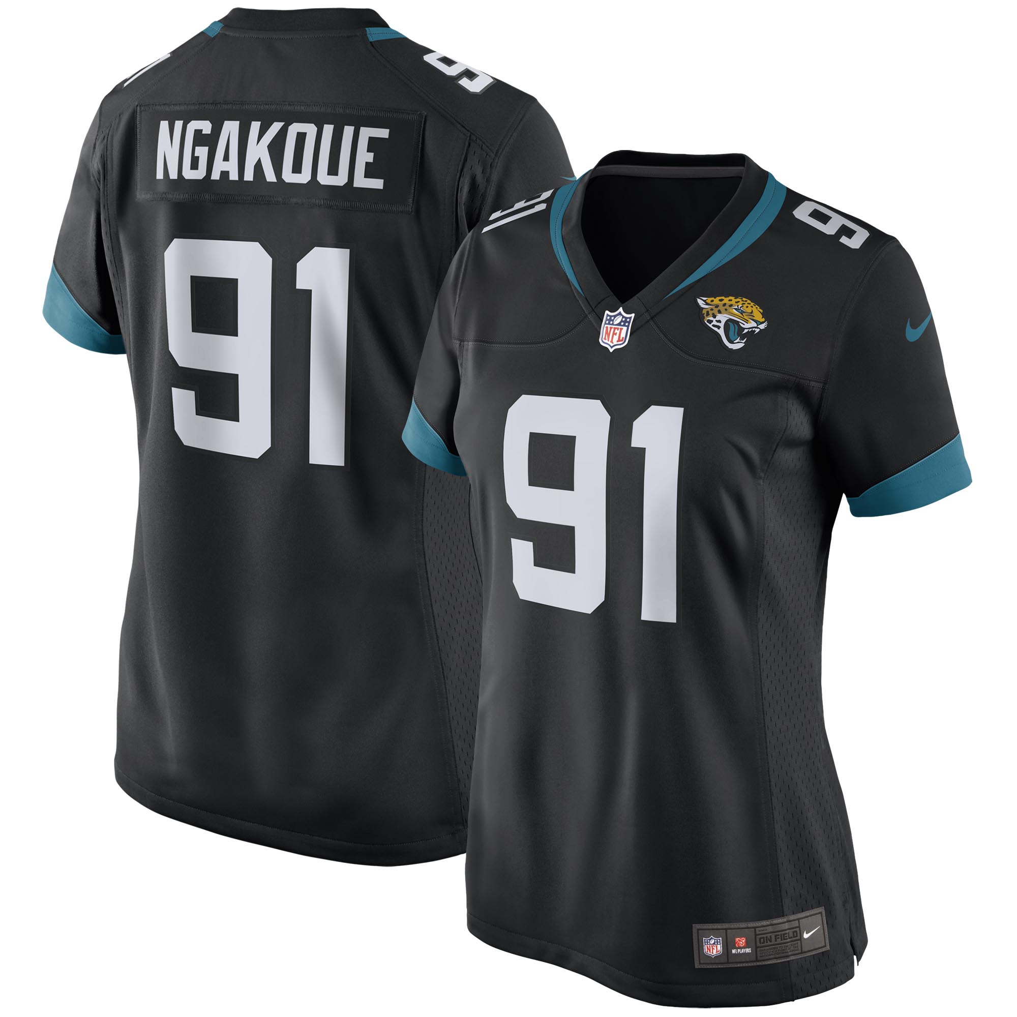 Yannick Ngakoue Jacksonville Jaguars Nike Women's Game Player Jersey - Black - vstockx