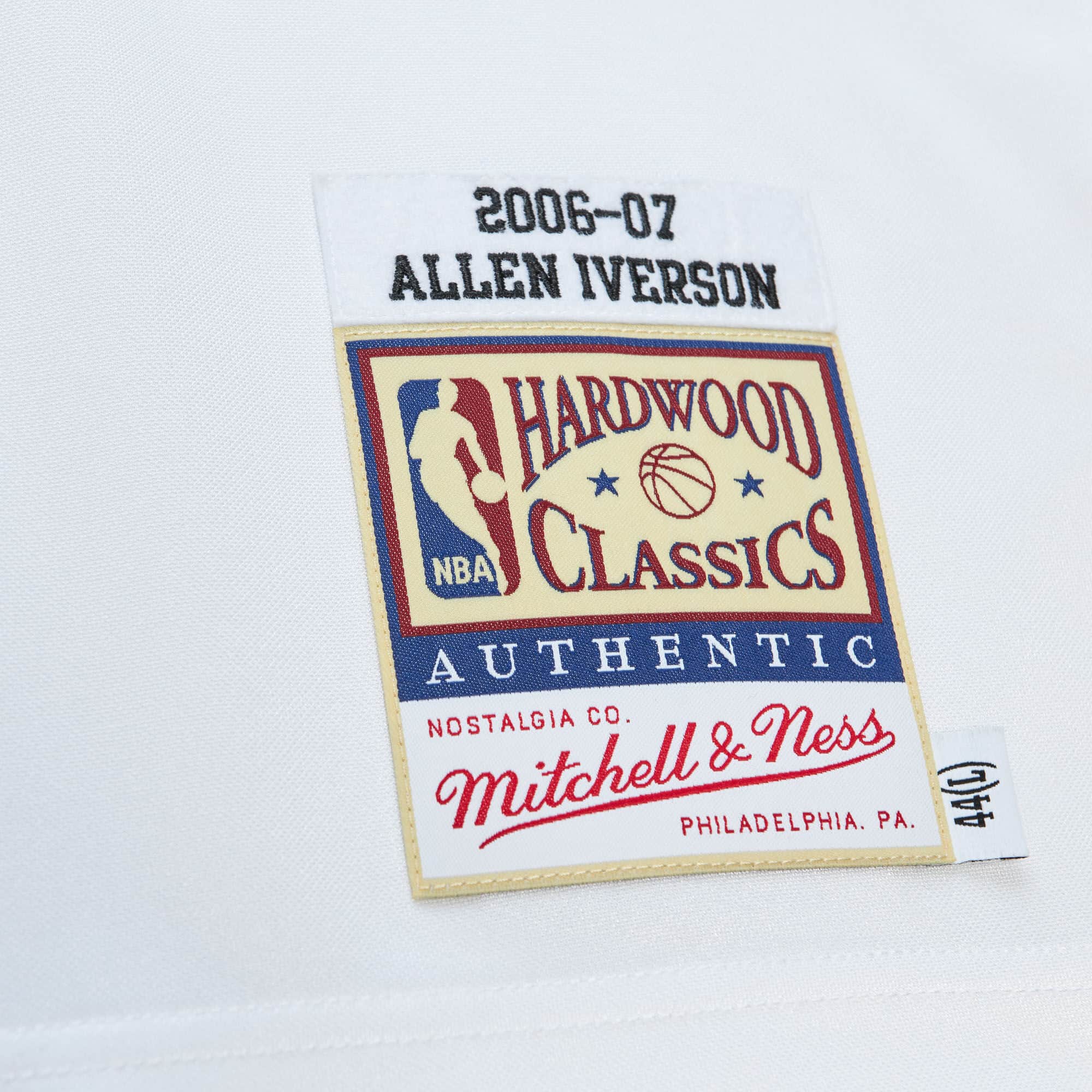 Authentic Allen Iverson Denver Nuggets HWC 2006-07 Jersey - vstockx