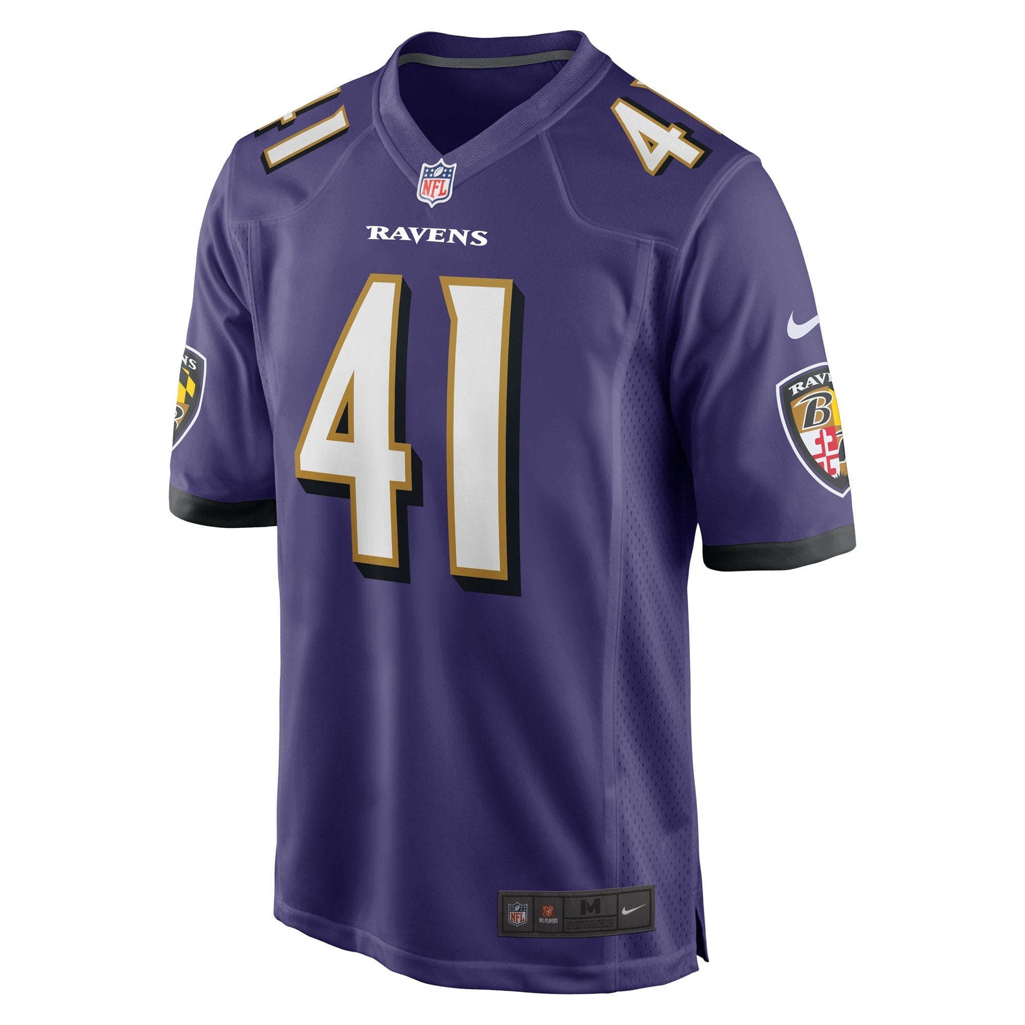 Men's Nike Daryl Worley Purple Baltimore Ravens Game Player Jersey - vstockx