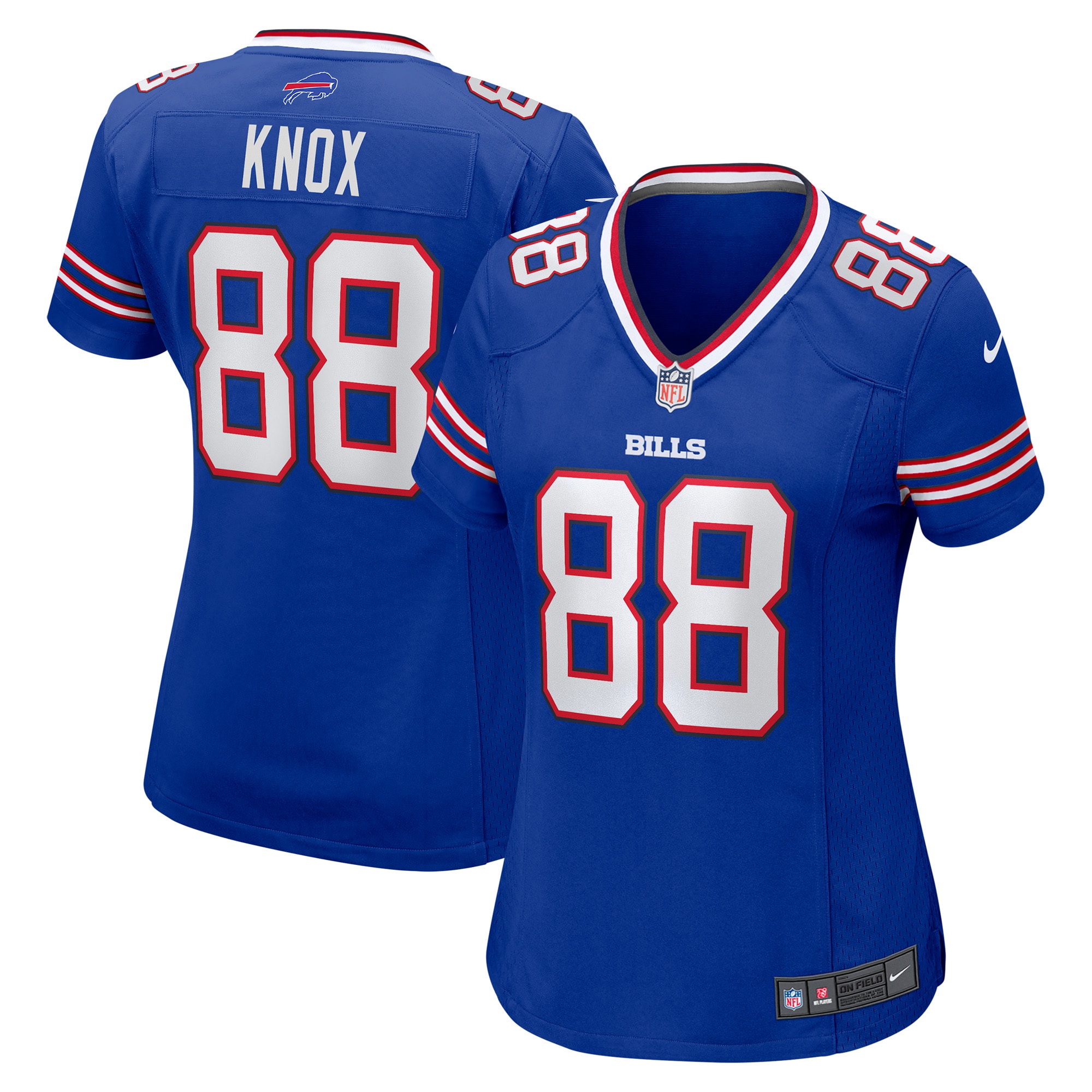 Dawson Knox Buffalo Bills Nike Women's Game Jersey - Royal - vstockx
