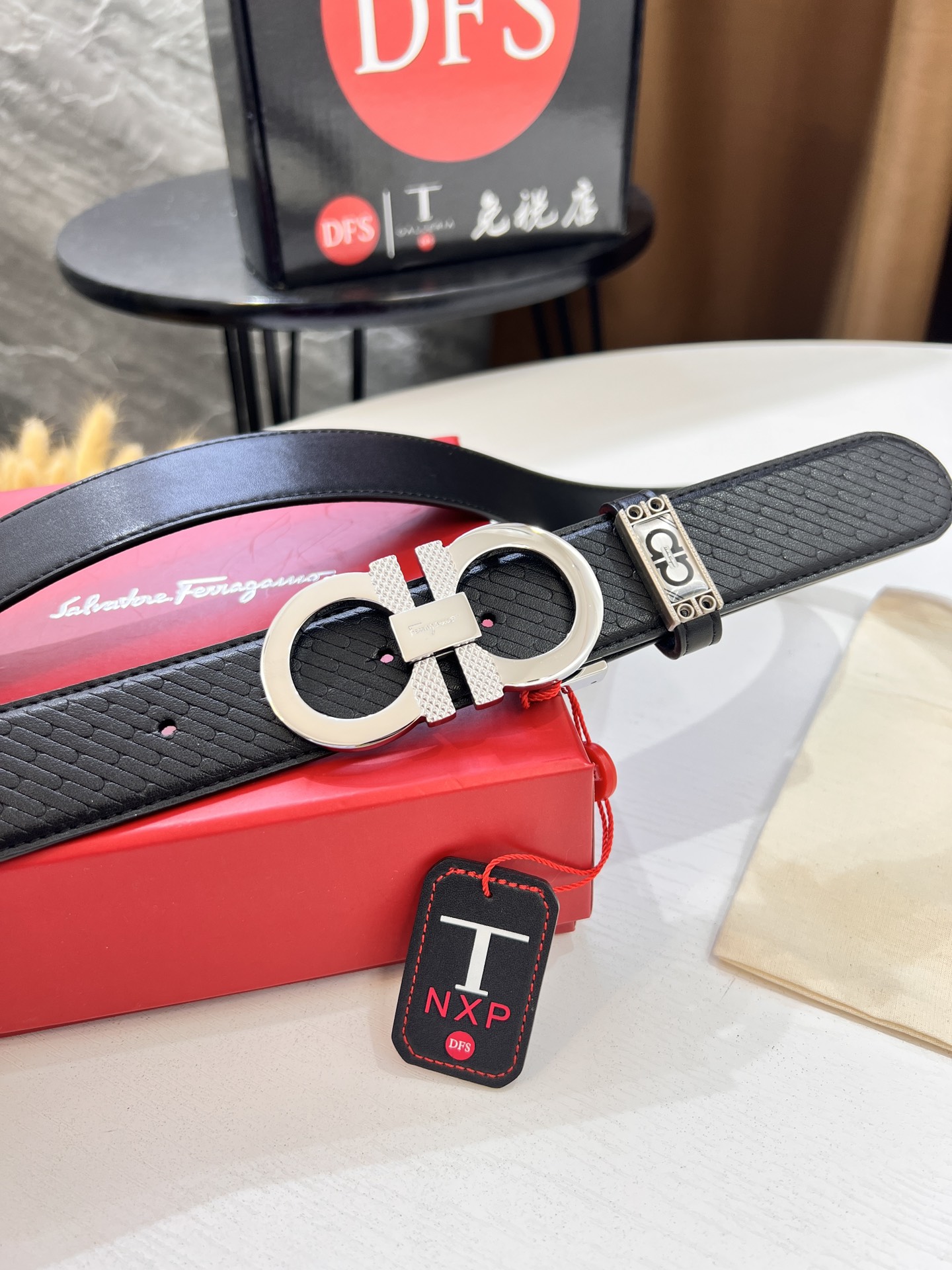 Streetwear Belt Ferragamo 319797 size:3.5cm - vstockx