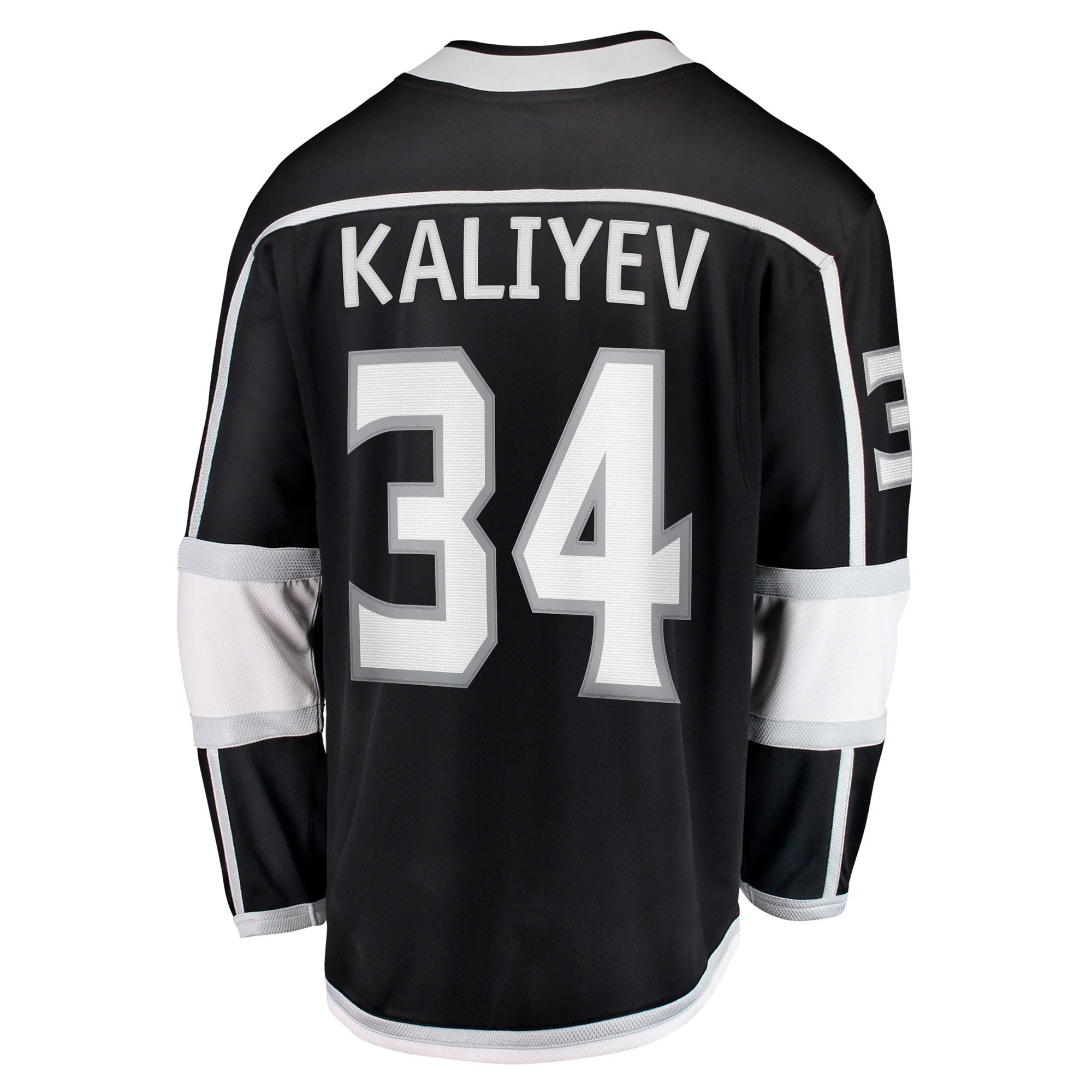 Men's Fanatics Branded Arthur Kaliyev Black Los Angeles Kings Home Breakaway Player Jersey - vstockx