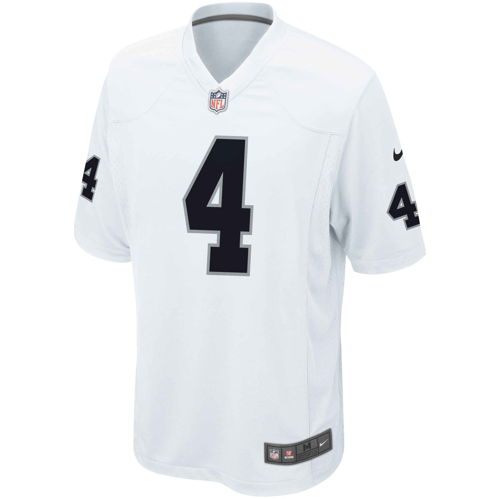 Derek Carr Las Vegas Raiders Nike Youth Game Jersey - White - vstockx