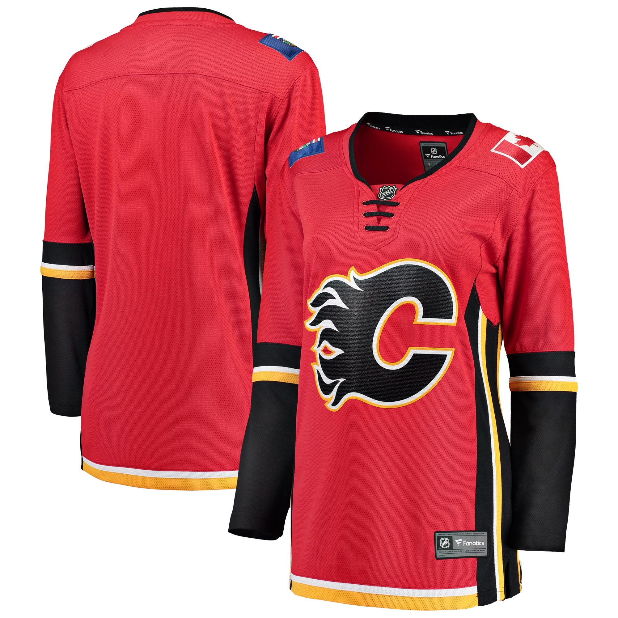 Calgary Flames Fanatics Branded Women's Premier Breakaway Alternate Jersey - Red/Black - vstockx