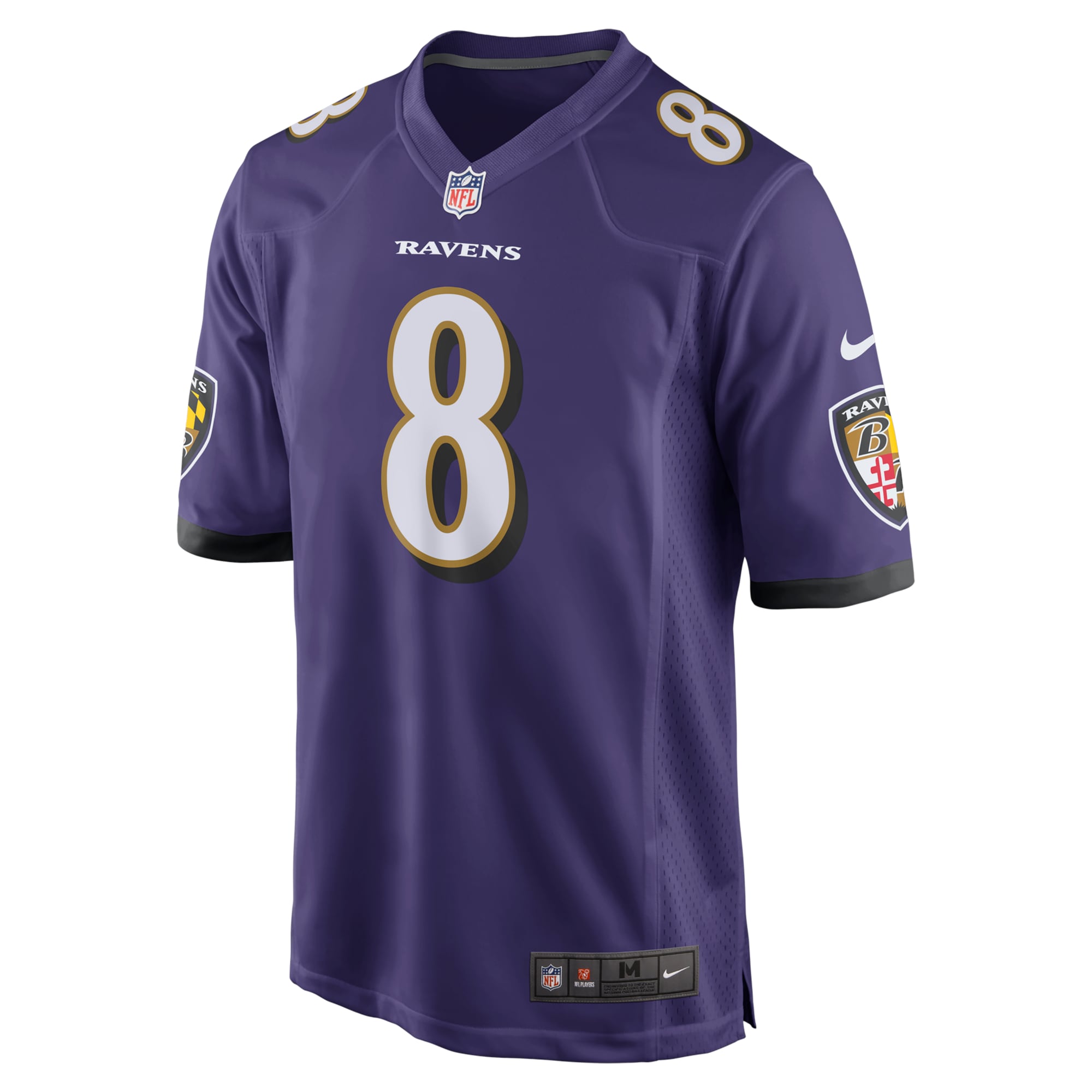 Lamar Jackson Baltimore Ravens Nike Game Jersey - Purple - vstockx