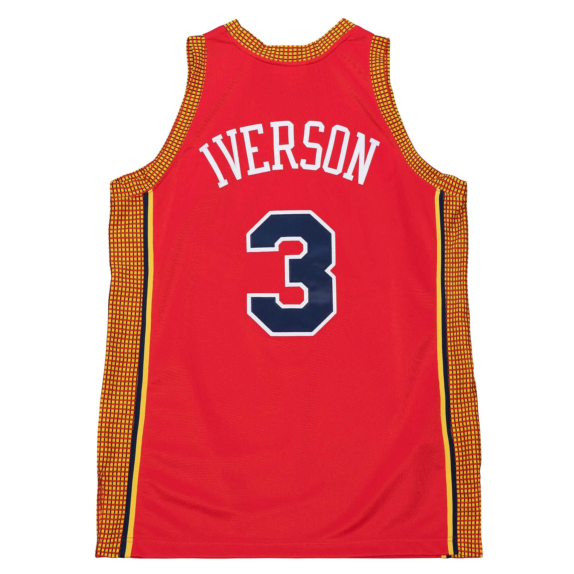 Authentic Allen Iverson Philadelphia 76ers Alternate 2004-05 Jersey - vstockx