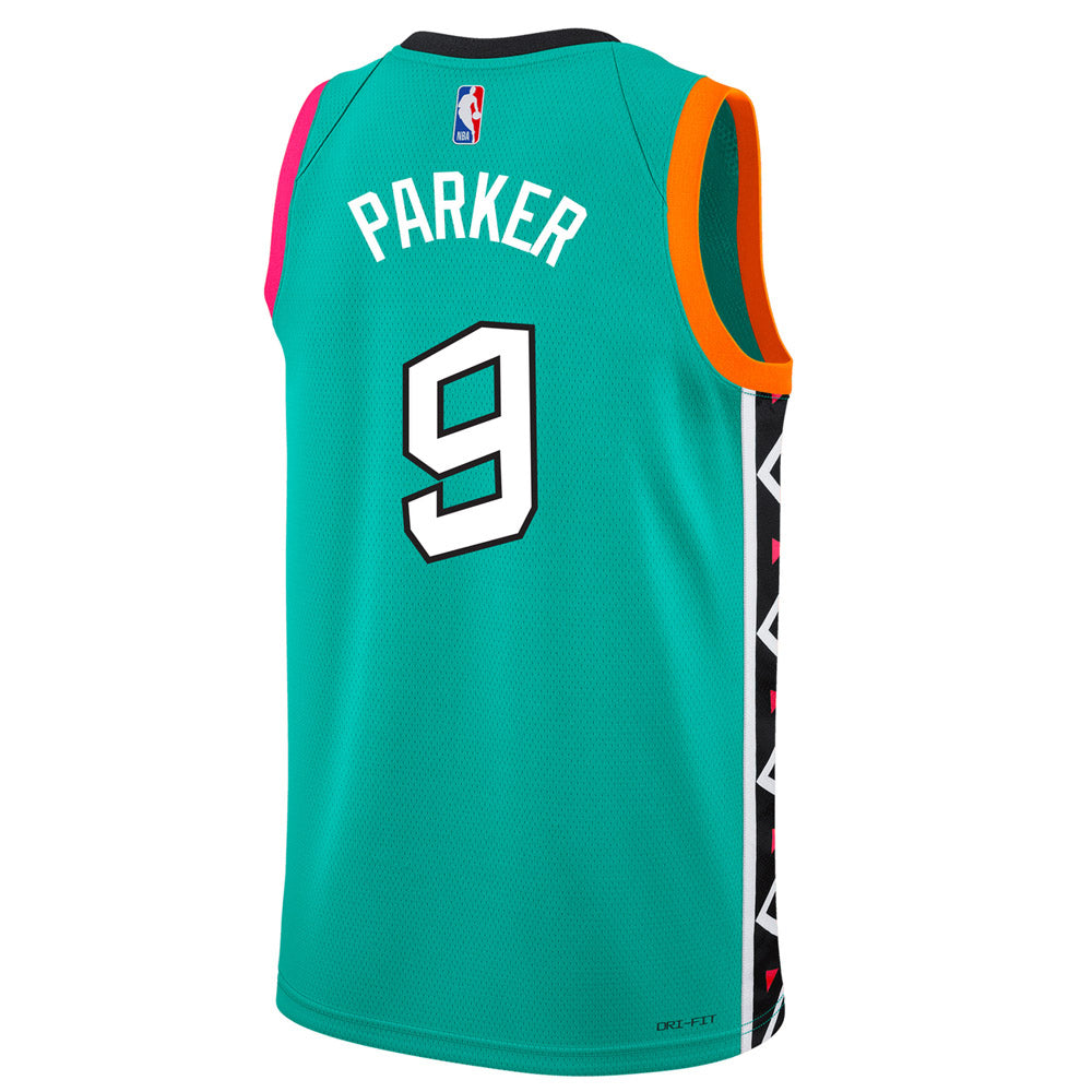 Men's San Antonio Spurs Tony Parker City Edition Jersey - Green - vstockx