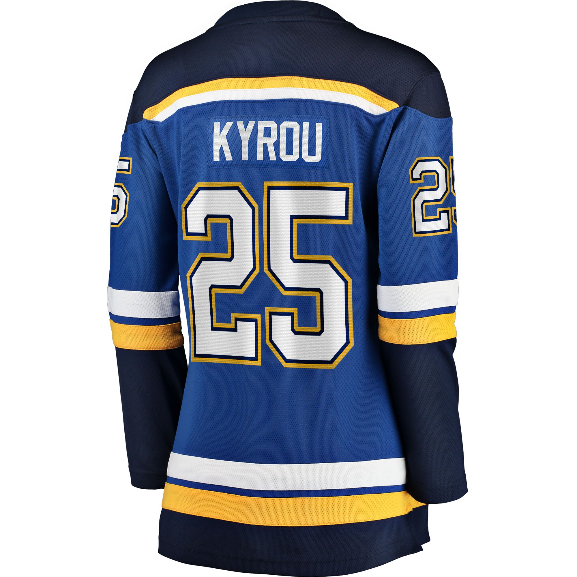 Jordans Kyrou St. Louis Blues Fanatics Branded Women's Home Breakaway Player Jersey - Blue - vstockx