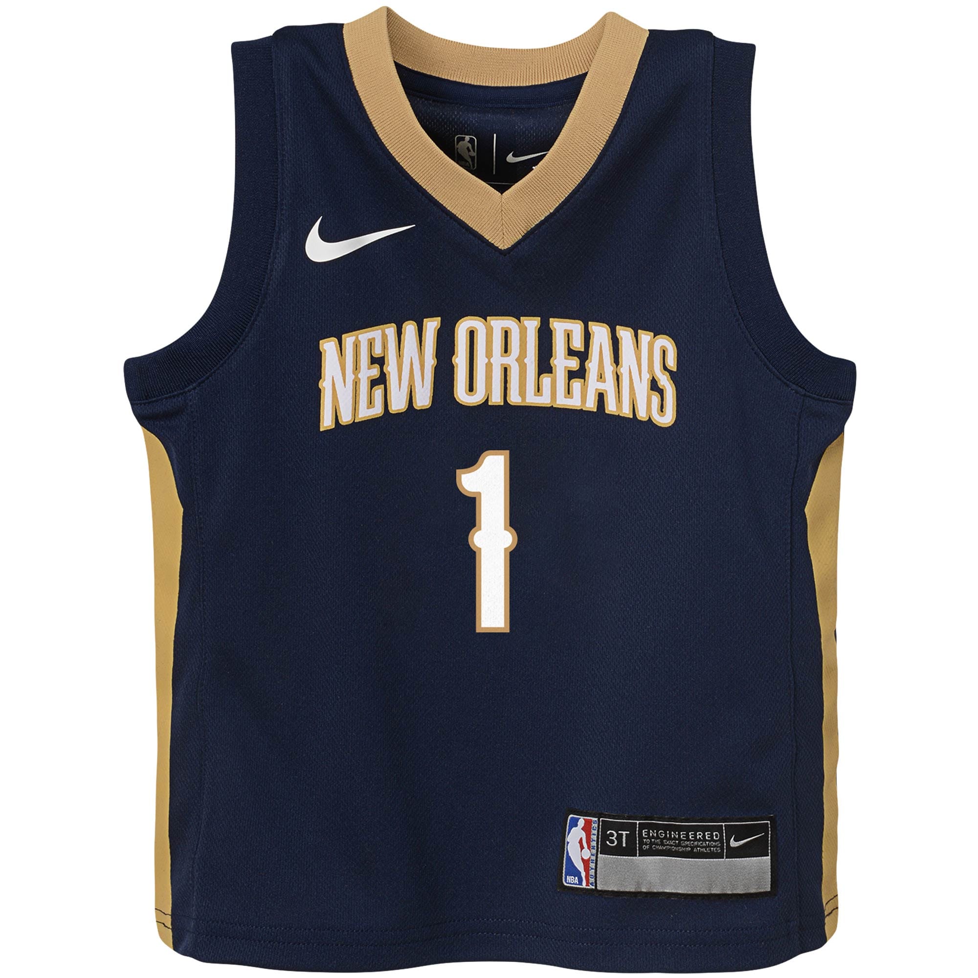 Zion Williamson New Orleans Pelicans Nike Toddler Replica Jersey - Icon Edition - Navy - vstockx