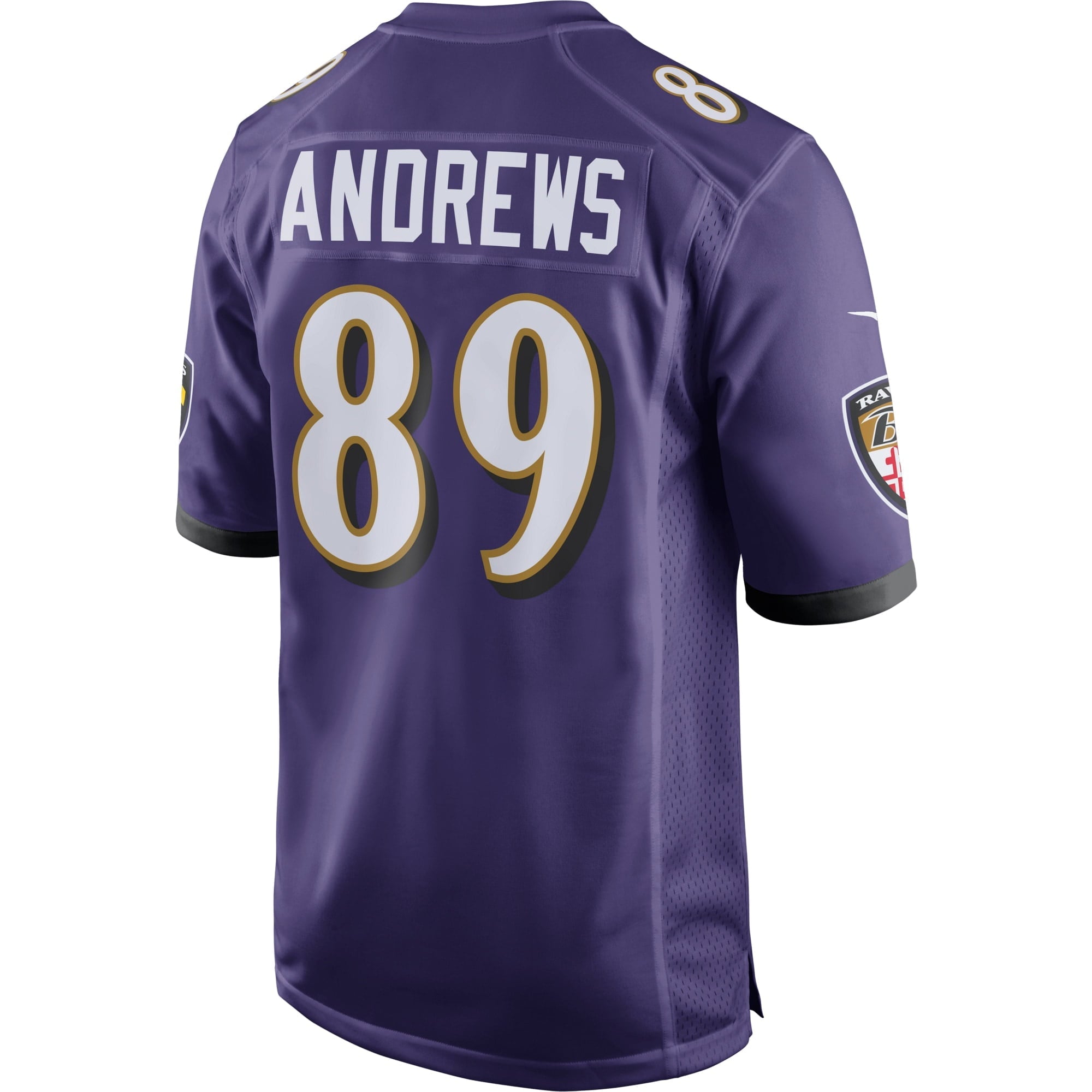 Men's Nike Mark Andrews Purple Baltimore Ravens Game Jersey - vstockx