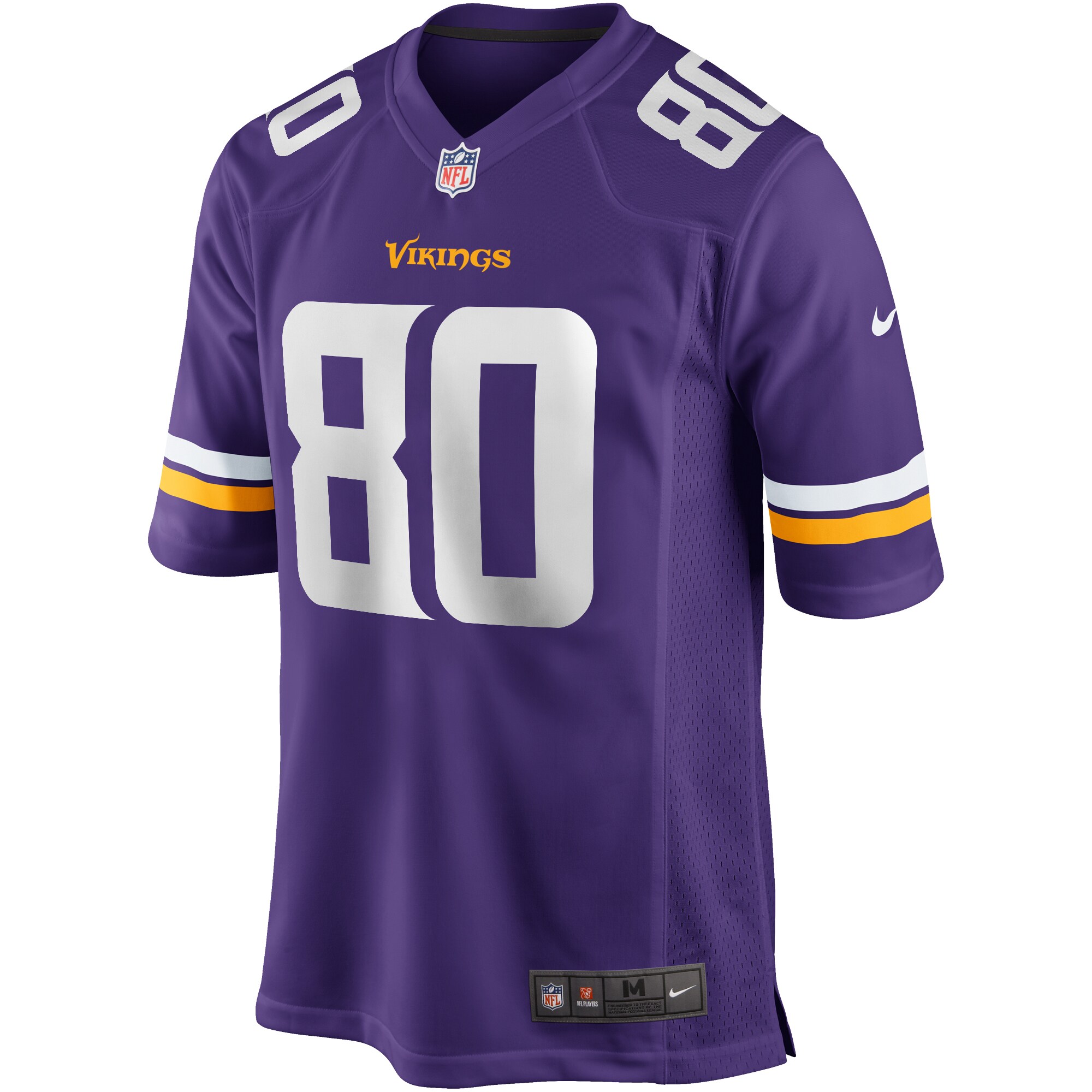 Cris Carter Minnesota Vikings Nike Game Retired Player Jersey - Purple - vstockx