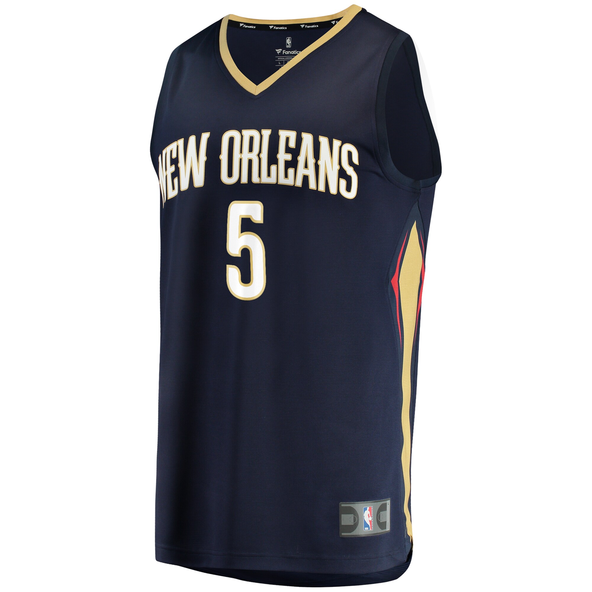 Herbert Jones New Orleans Pelicans Fanatics Branded Fast Break Replica Jersey - Icon Edition - Navy - vstockx
