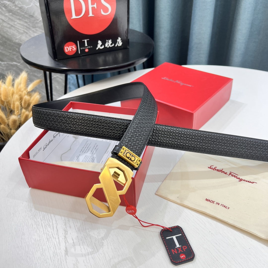 Streetwear Belt Ferragamo 319599 size:3.5cm - vstockx