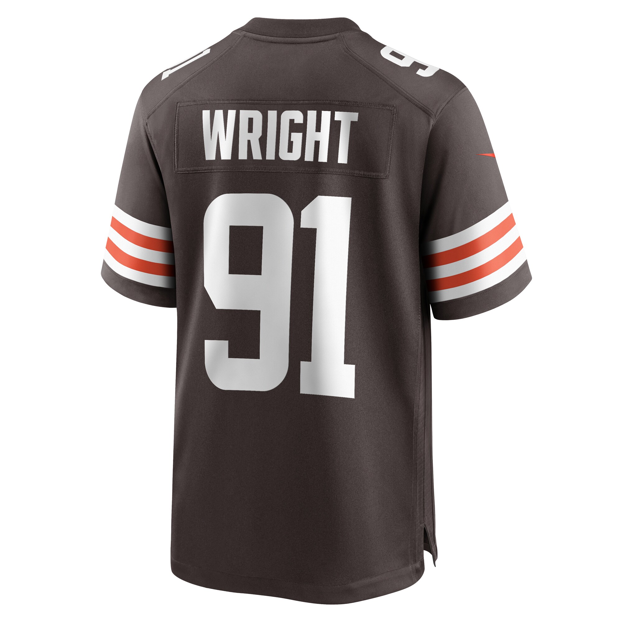 Alex Wright Cleveland Browns Nike Team Game Jersey - Brown - vstockx