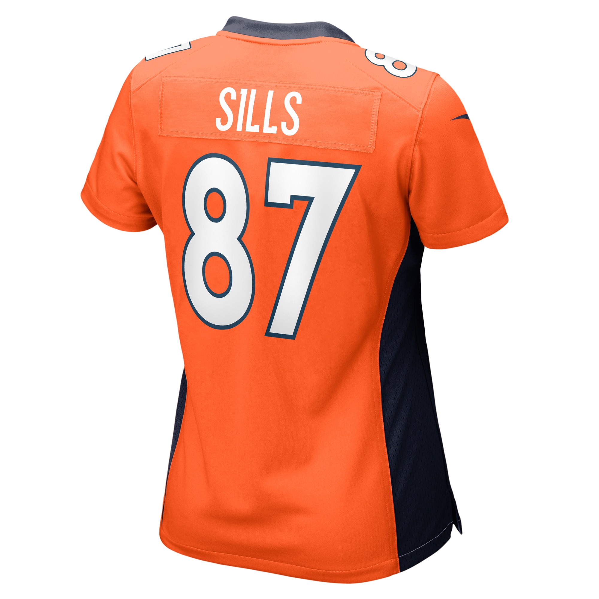 David Sills Denver Broncos Nike Women's Team Game Jersey - Orange - vstockx
