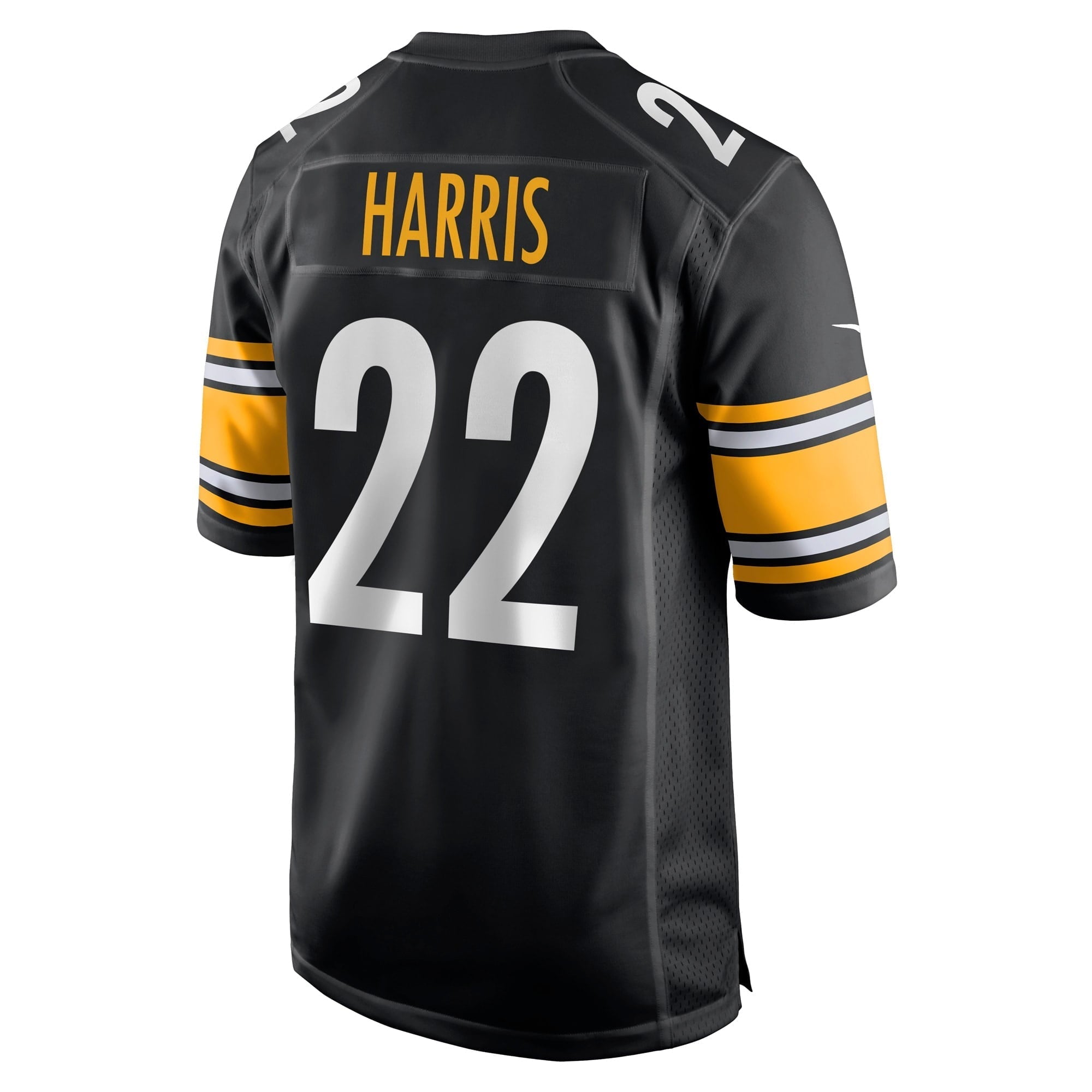 Men's Nike Najee Harris Black Pittsburgh Steelers Game Jersey - vstockx