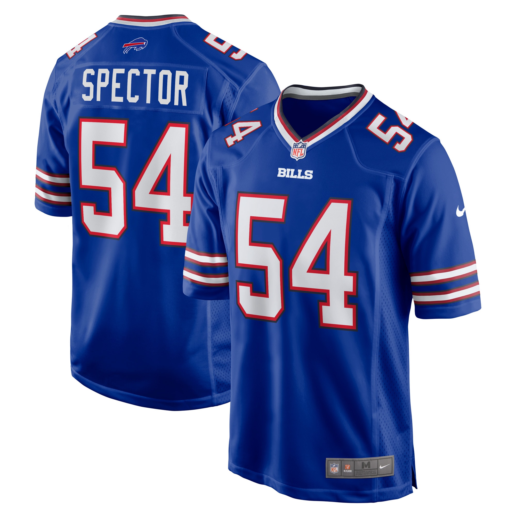 Baylon Spector Buffalo Bills Nike Game Jersey - Royal - vstockx