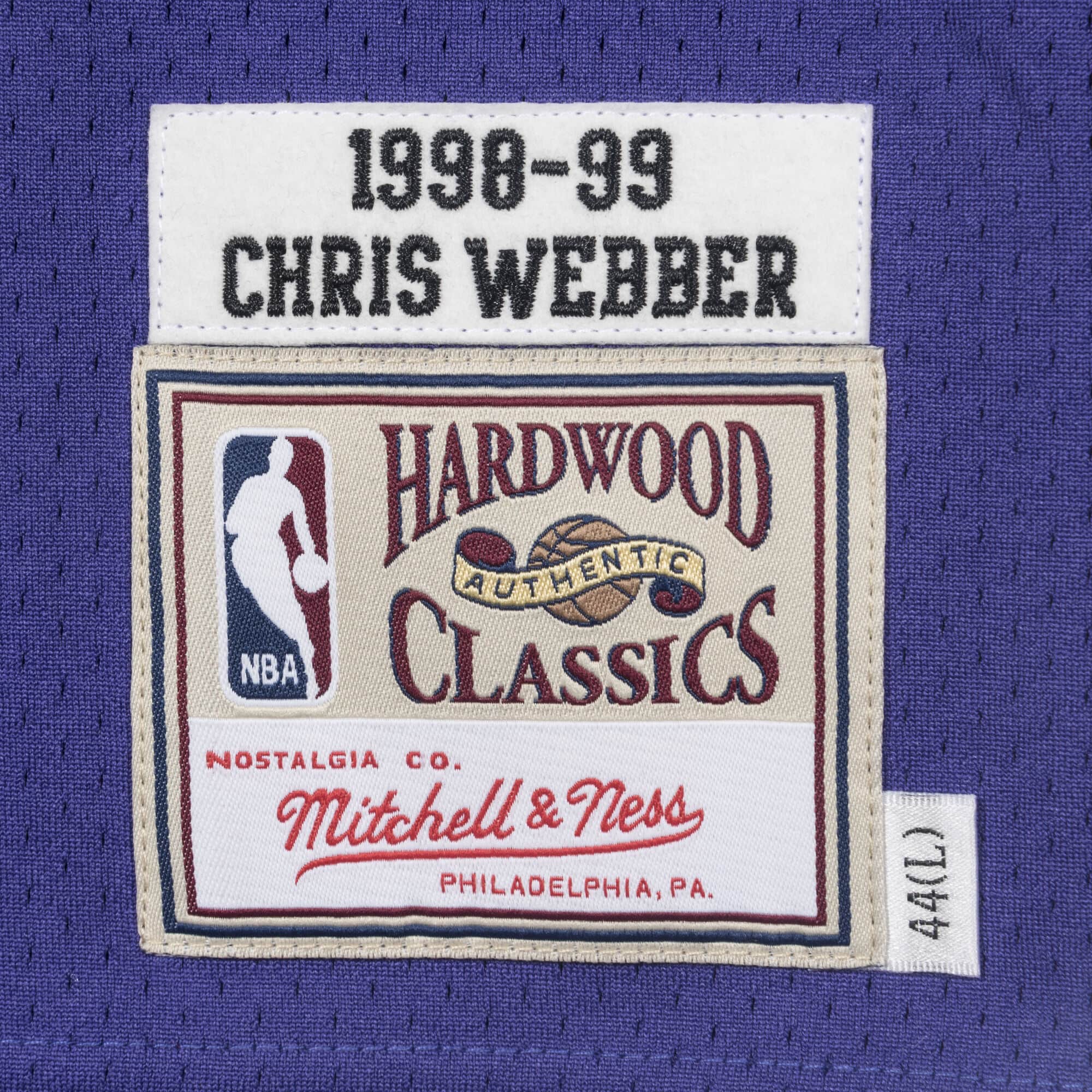 Chris Webber 1998-99 Sacramento Kings Alternate Authentic Jersey - vstockx