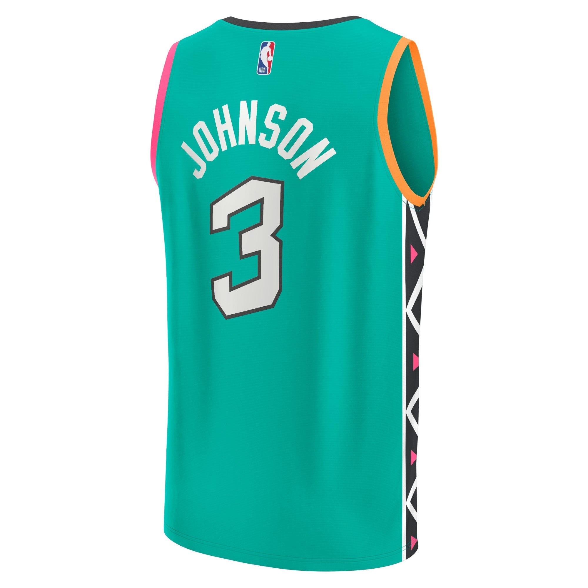 Unisex Fanatics Branded Keldon Johnson Turquoise San Antonio Spurs 2022/23 Fastbreak Jersey - City Edition - vstockx