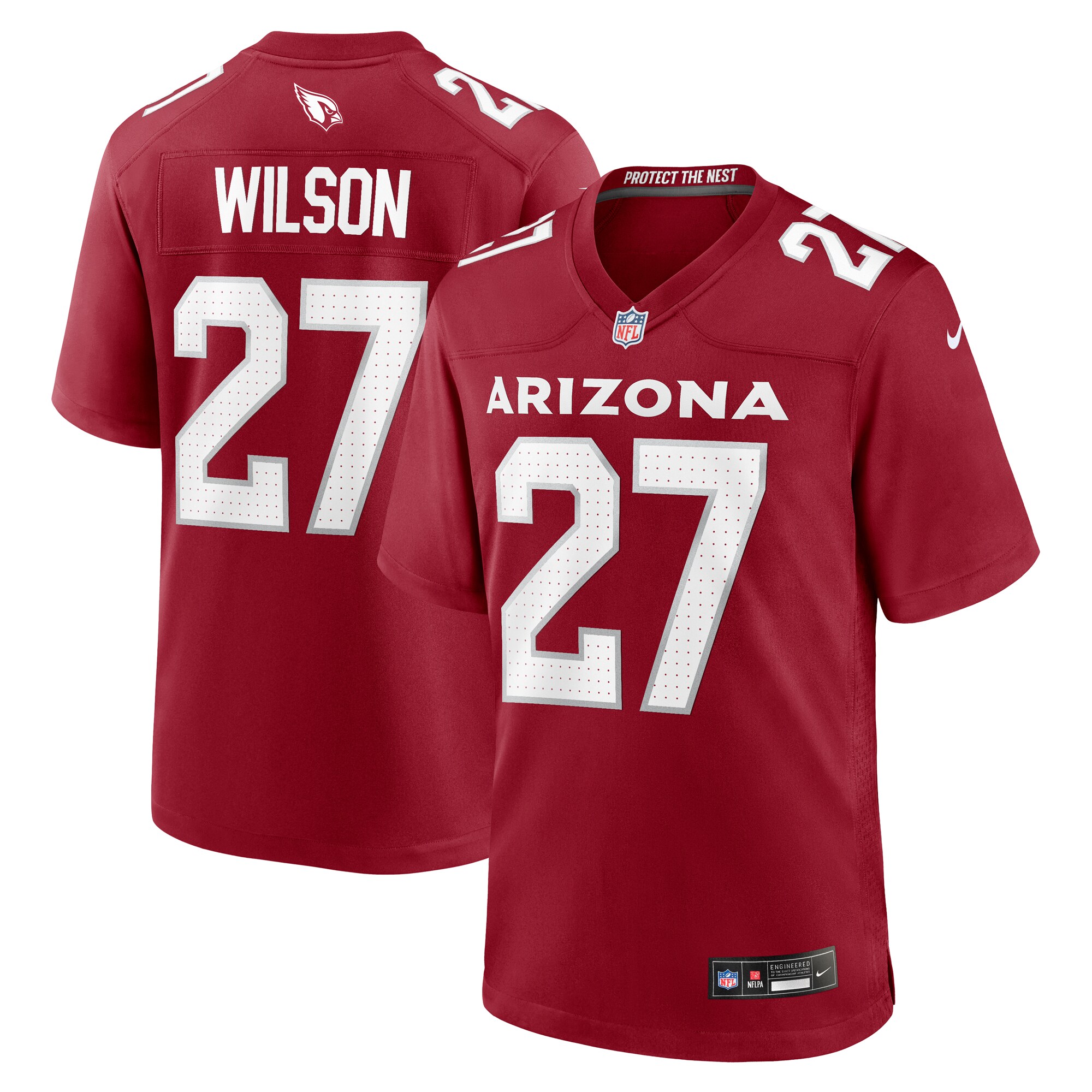 Divaad Wilson Arizona Cardinals Nike Team Game Jersey - Cardinal - vstockx