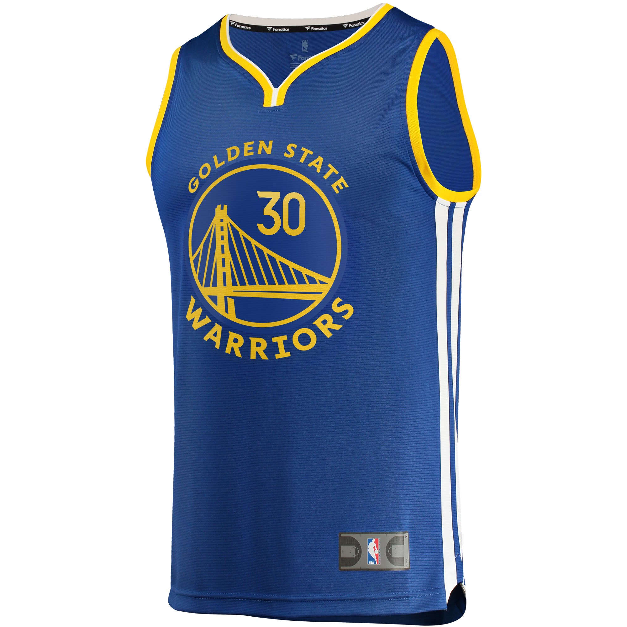 Stephen Curry Golden State Warriors Fanatics Branded Fast Break Replica Player Team Jersey - Icon Edition - Royal - vstockx