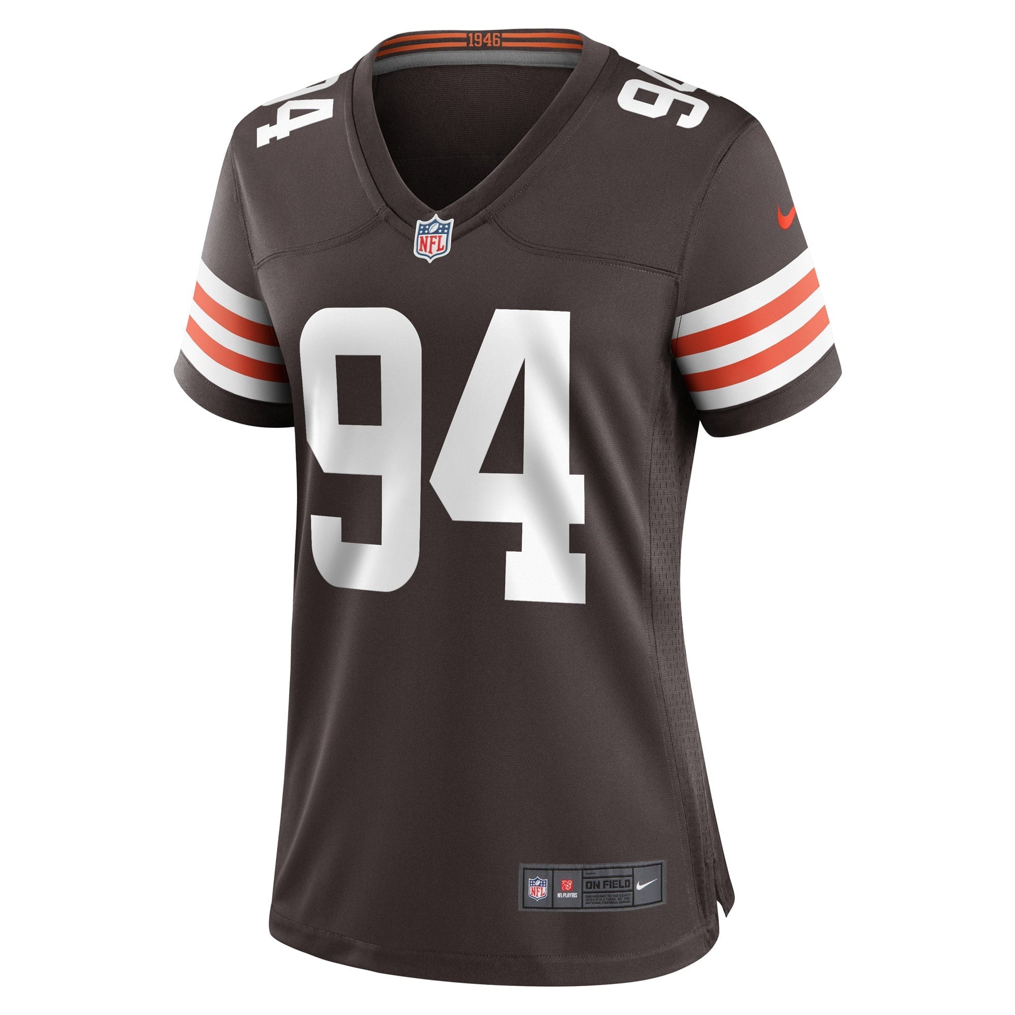 Women's Nike Alex Wright Brown Cleveland Browns Game Player Jersey - vstockx