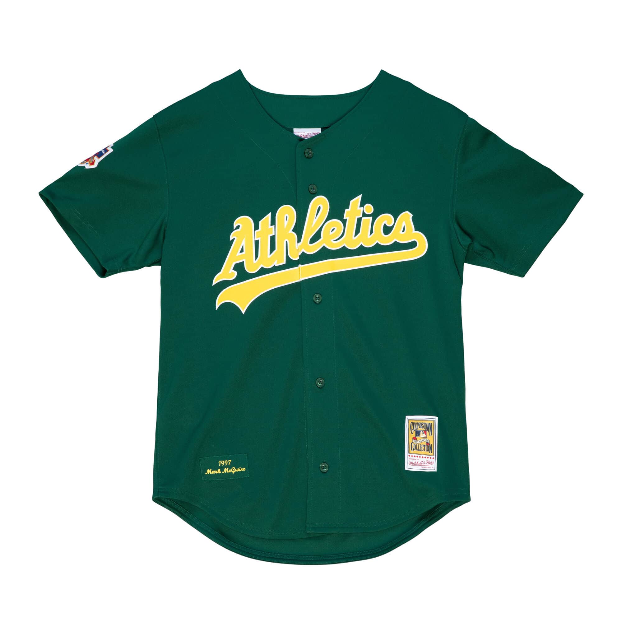 Authentic Mark Mcgwire Oakland Athletics 1997 Jersey - vstockx