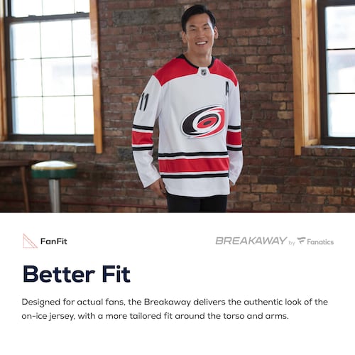 Men's Fanatics Branded Teuvo Teravainen Red Carolina Hurricanes Breakaway Player Jersey - vstockx