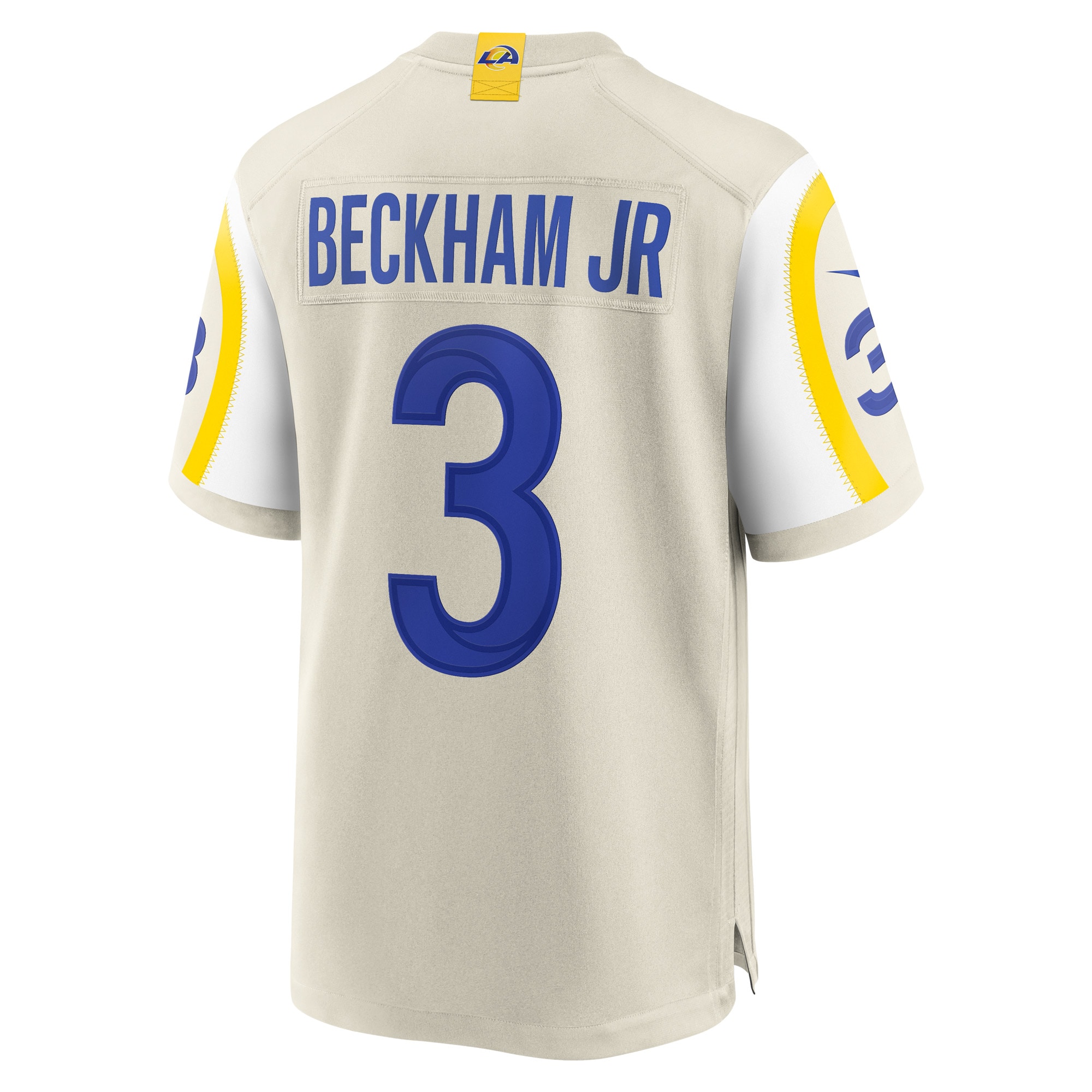 Odell Beckham Jr. Los Angeles Rams Nike Game Jersey - Bone - vstockx