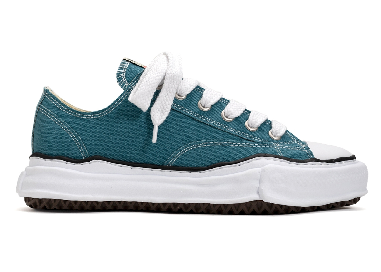 Maison Mihara Yasuhiro Peterson OG Sole Canvas Low Blue - vstockx