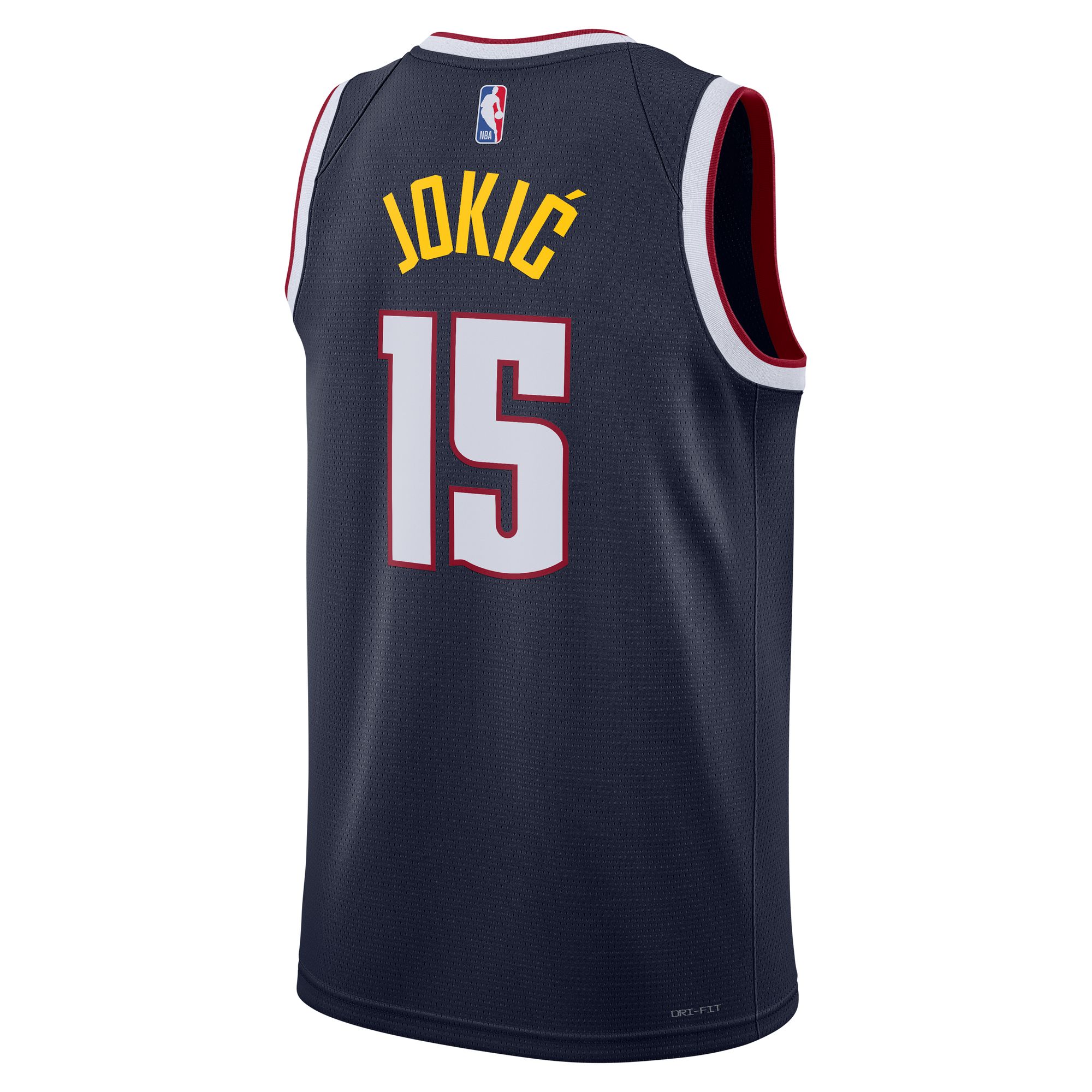 Nikola Jokic Denver Nuggets Nike Unisex Swingman Jersey - Association Edition - Navy - vstockx