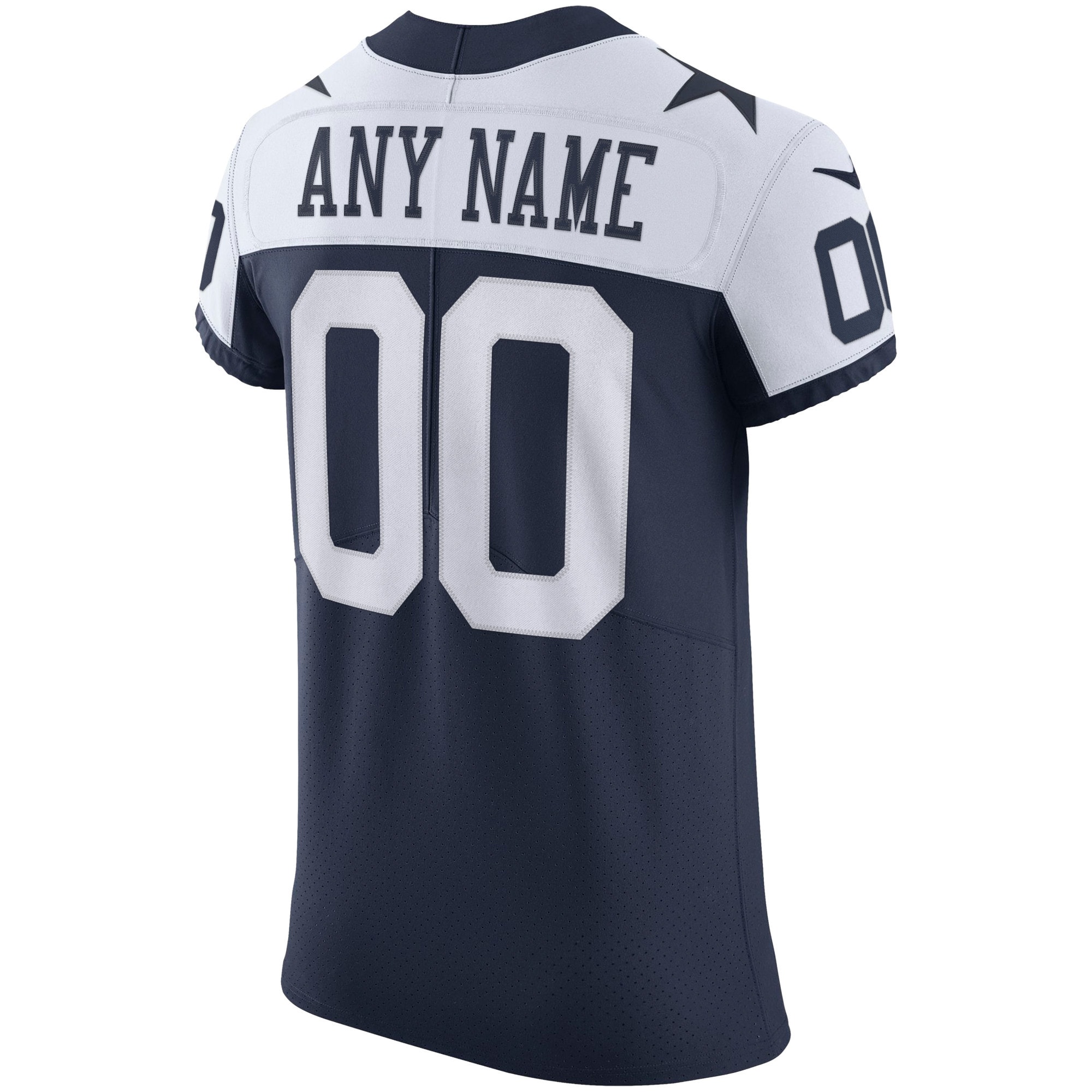 Dallas Cowboys Nike Alternate Vapor Elite Custom Jersey - Navy - vstockx