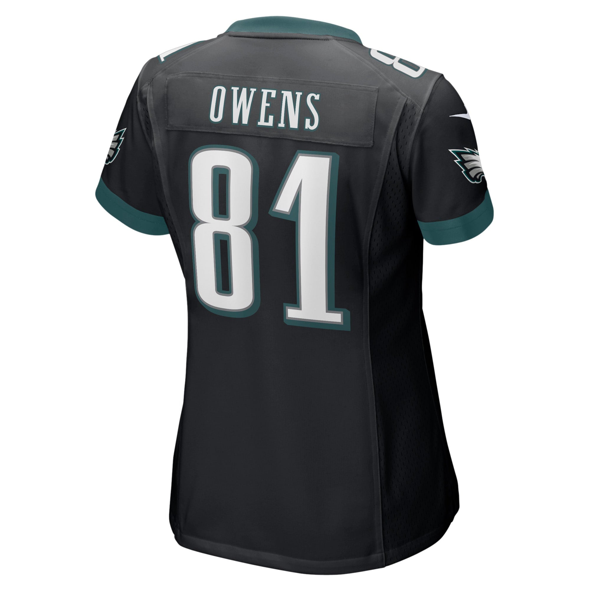 Women's Nike Terrell Owens Black Philadelphia Eagles Retired Player Jersey - vstockx