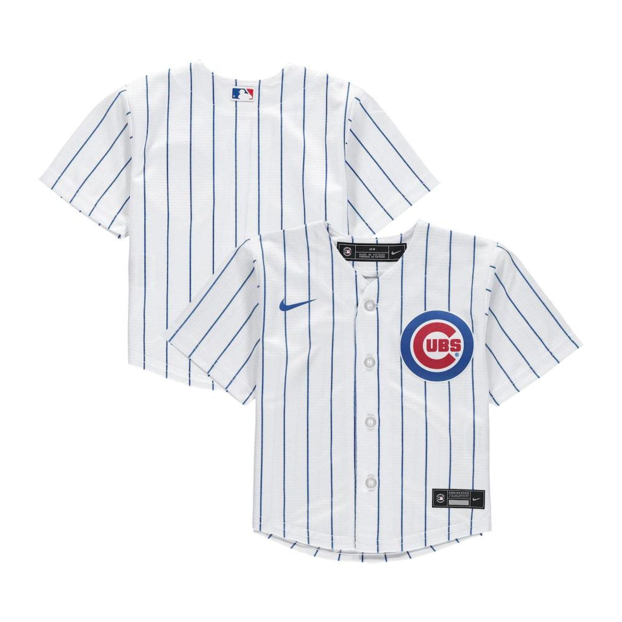 Chicago Cubs Nike Home Pinstripe Replica Infant Jersey - vstockx